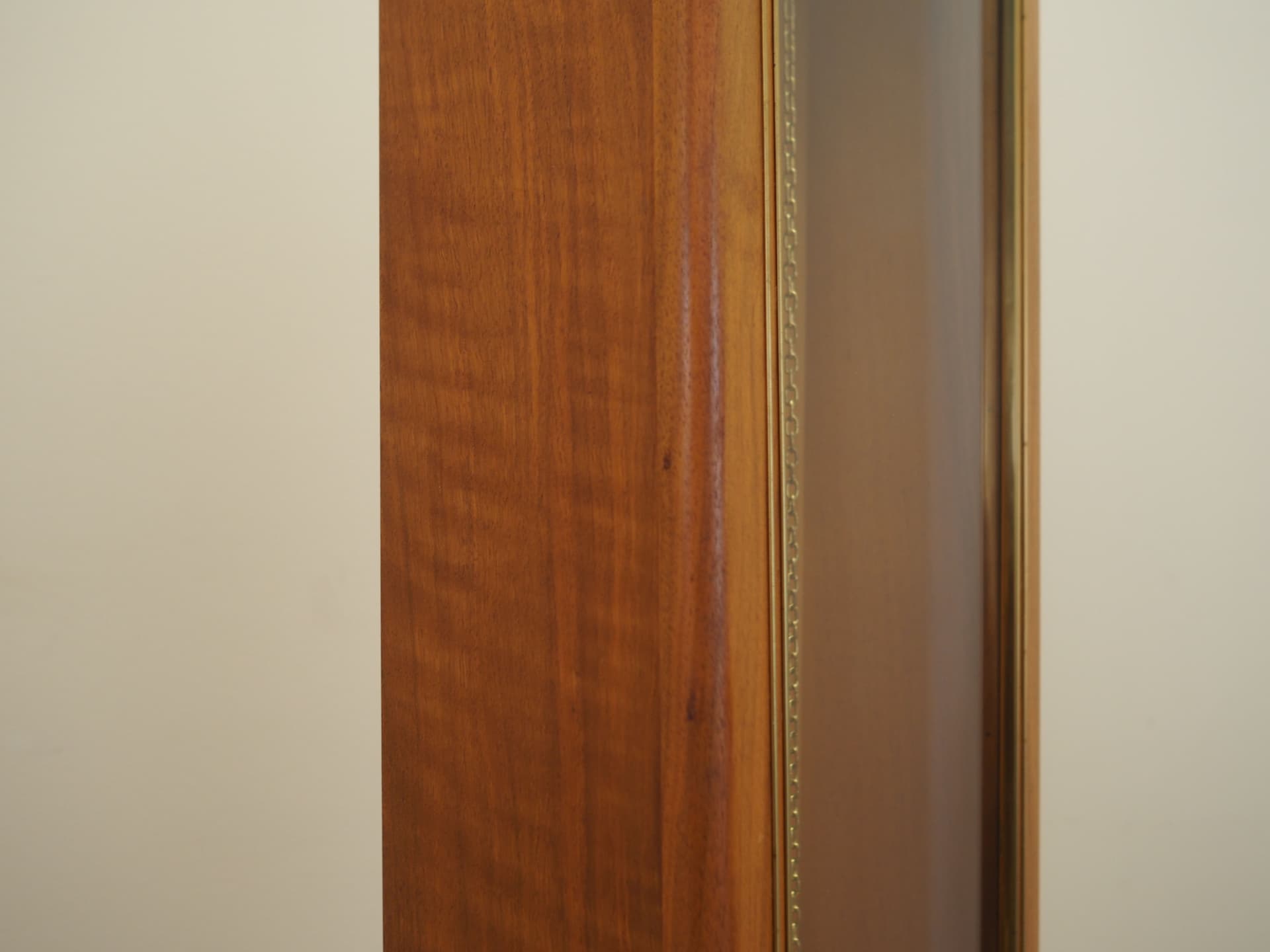 Zegar stojący, fornir brązowy, drewno sosna, Junghans, Niemcy, lata 60. - 64579