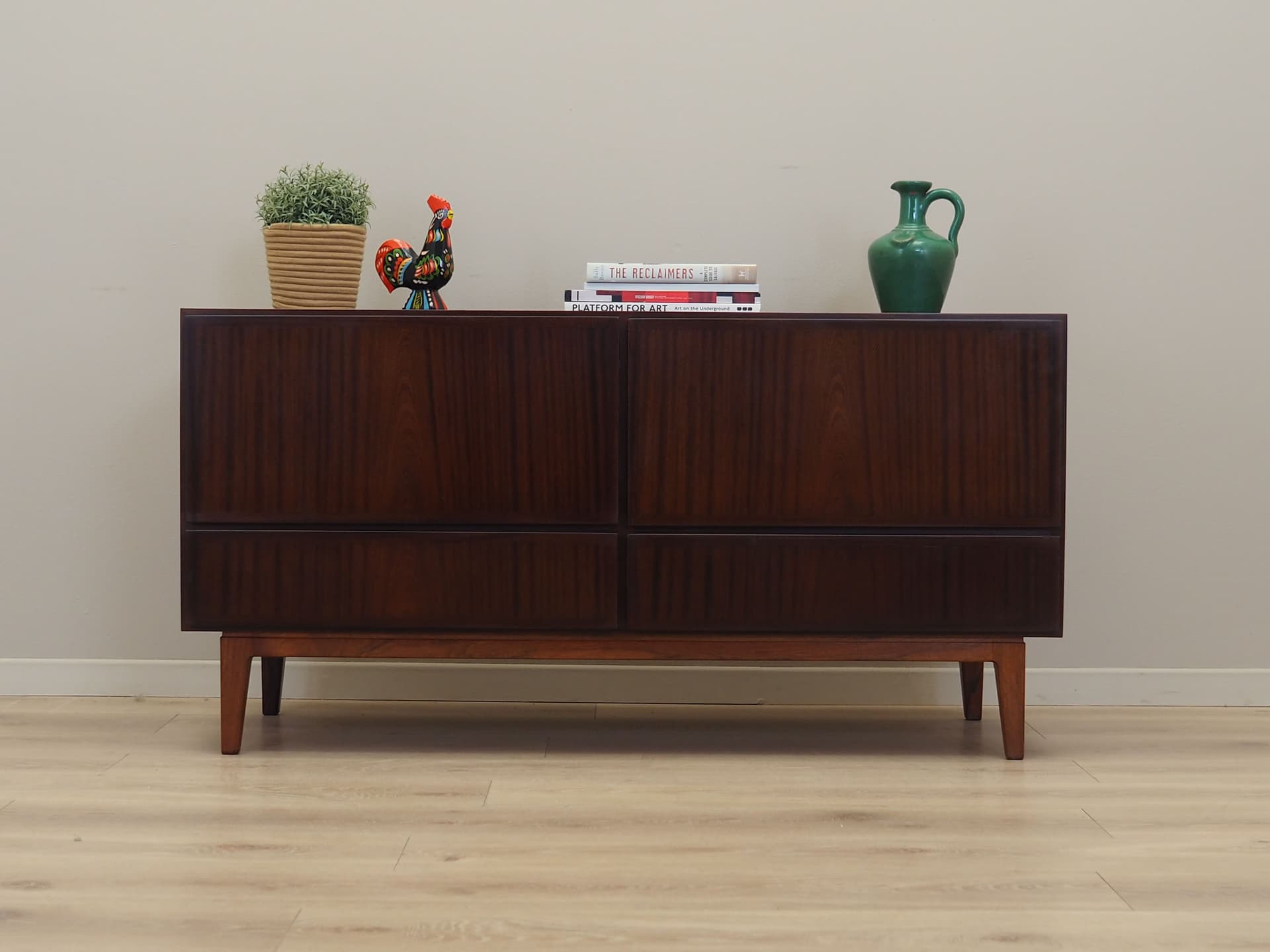 Sideboard Model 2, mahogany brown, Omann Jun, Denmark, 1970s. - 64576