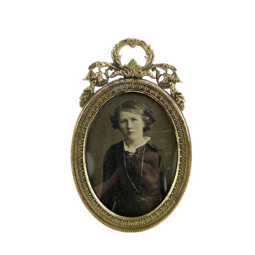 Photo Frame Empire, gilded bronze, France, 19th c.