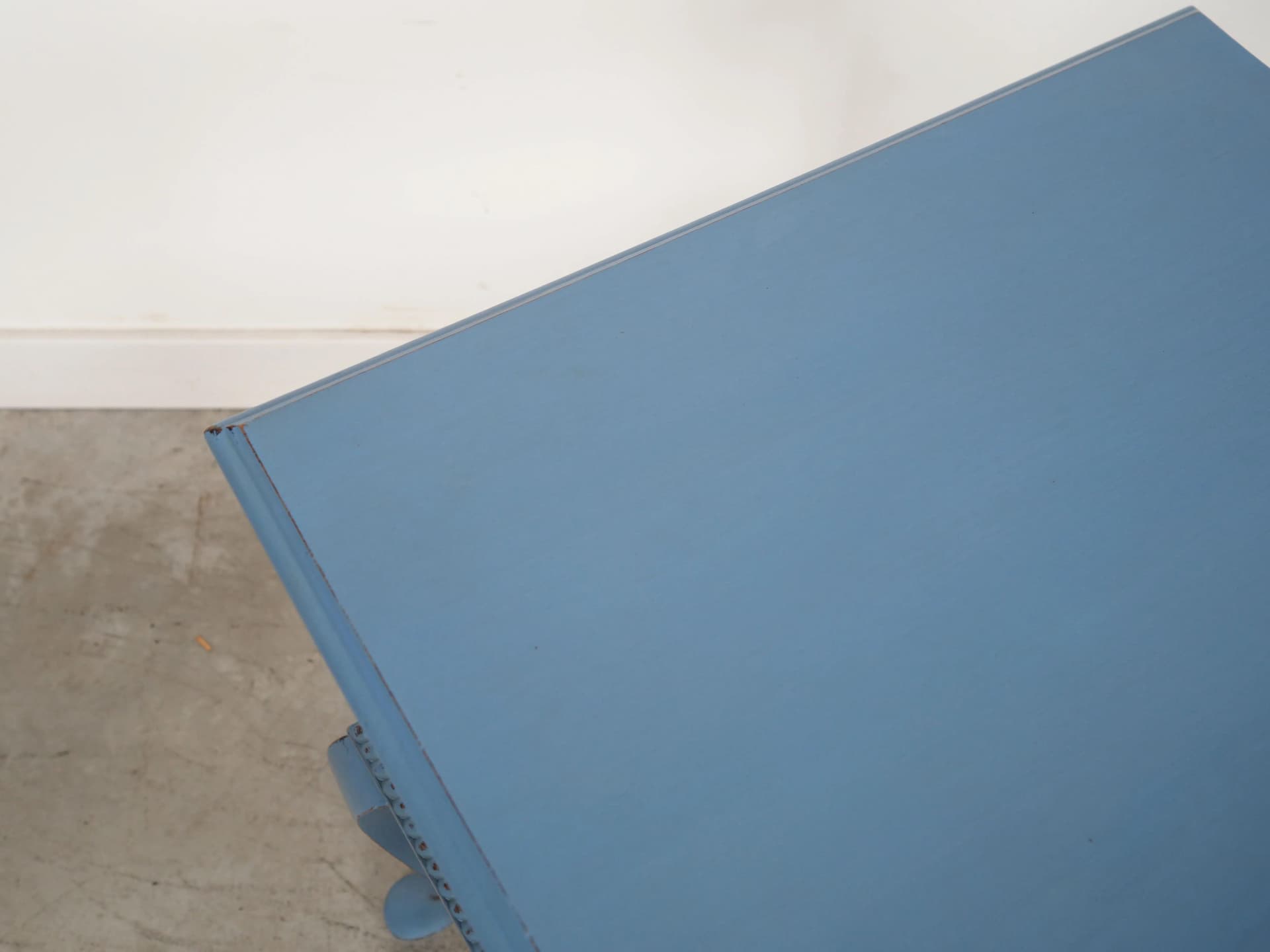 Side table, blue oak, Denmark, 1960s. - 30738