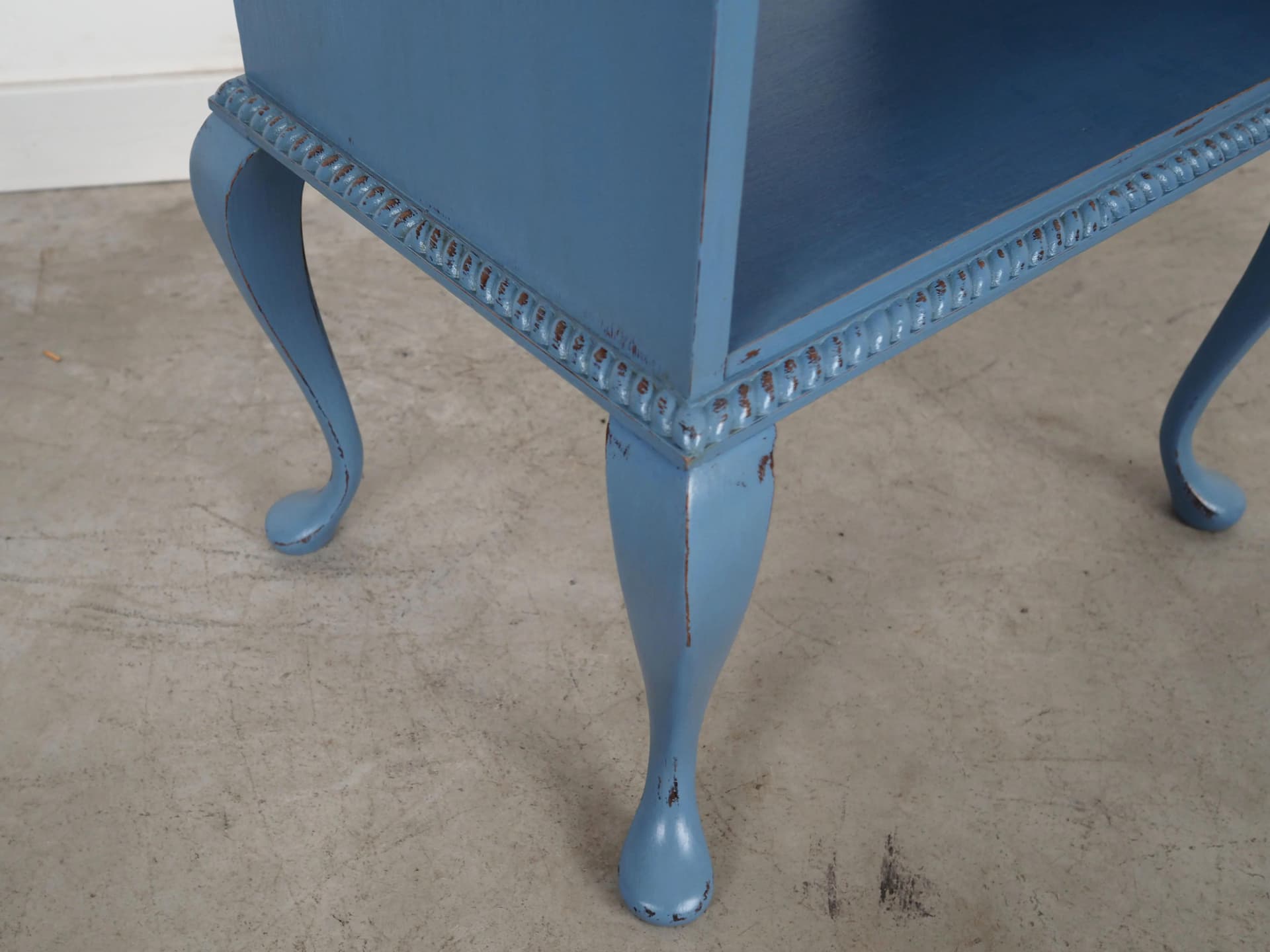 Side table, blue oak, Denmark, 1960s. - 30740