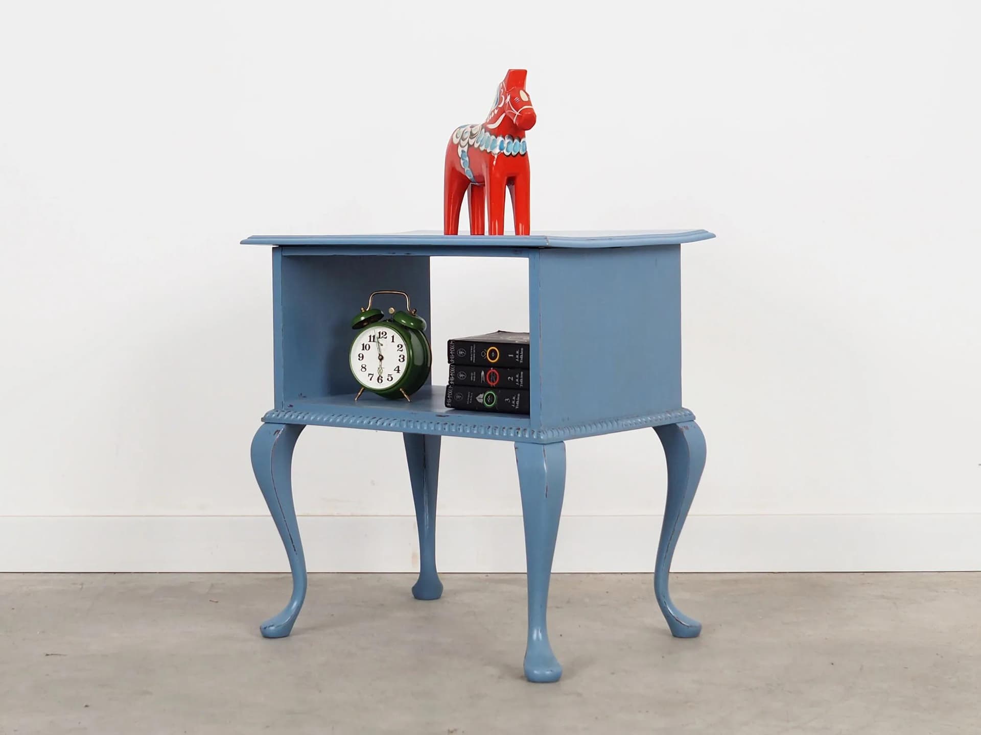 Side table, blue oak, Denmark, 1960s. - 30734