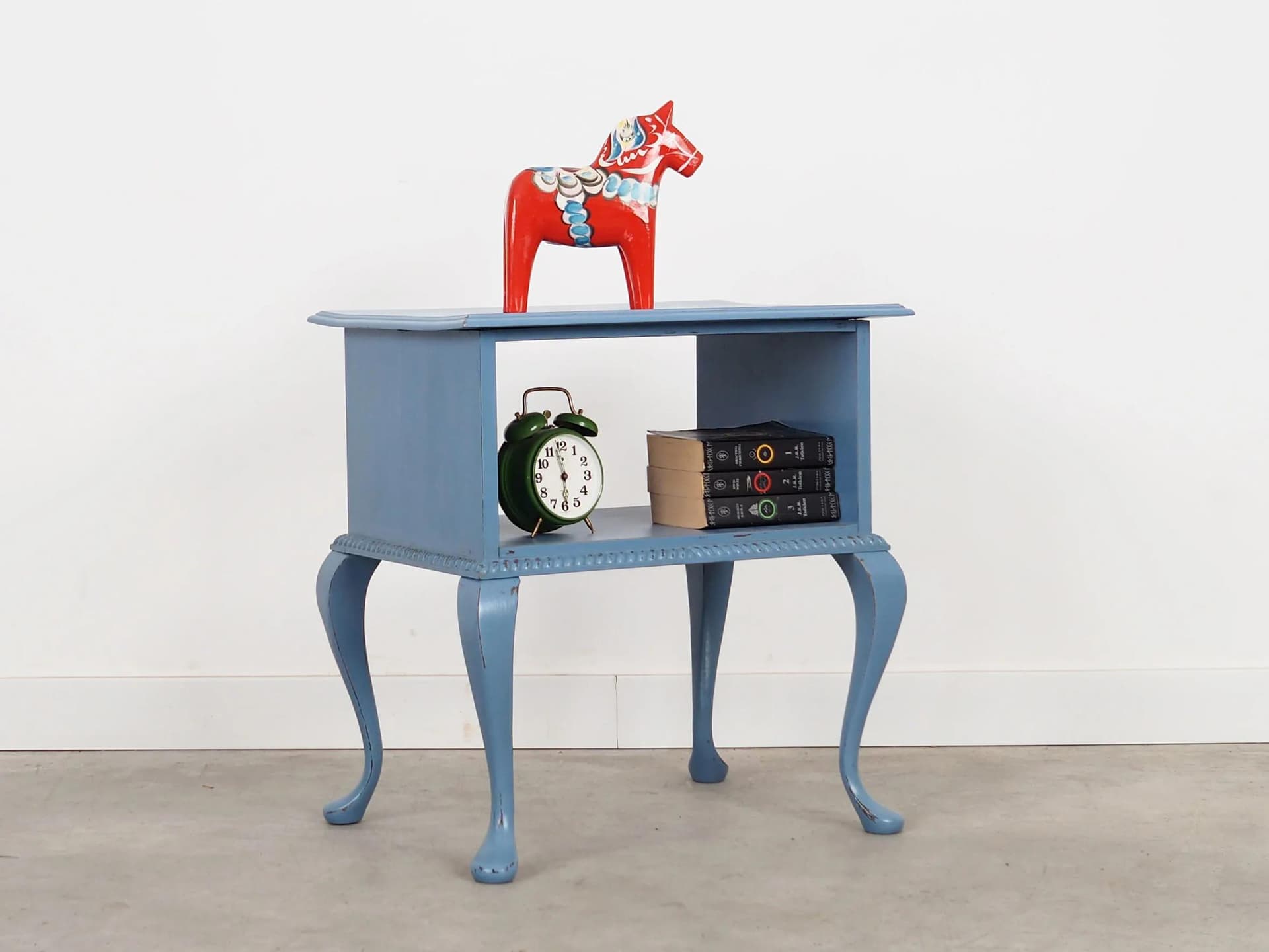 Side table, blue oak, Denmark, 1960s. - 30735