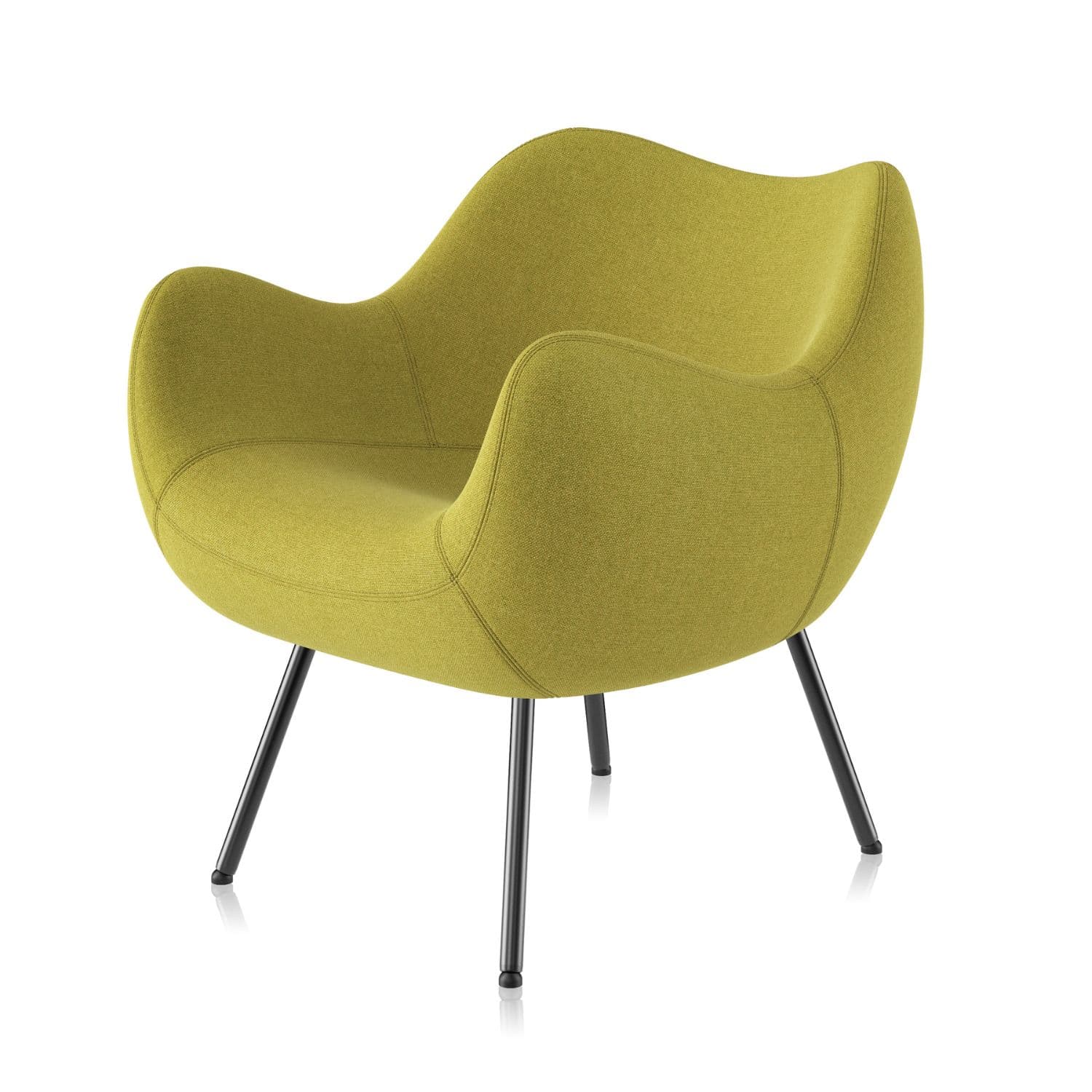 Fotel RM58 Soft Medley jasny zielony, proj. R. Modzelewski, VZÓR