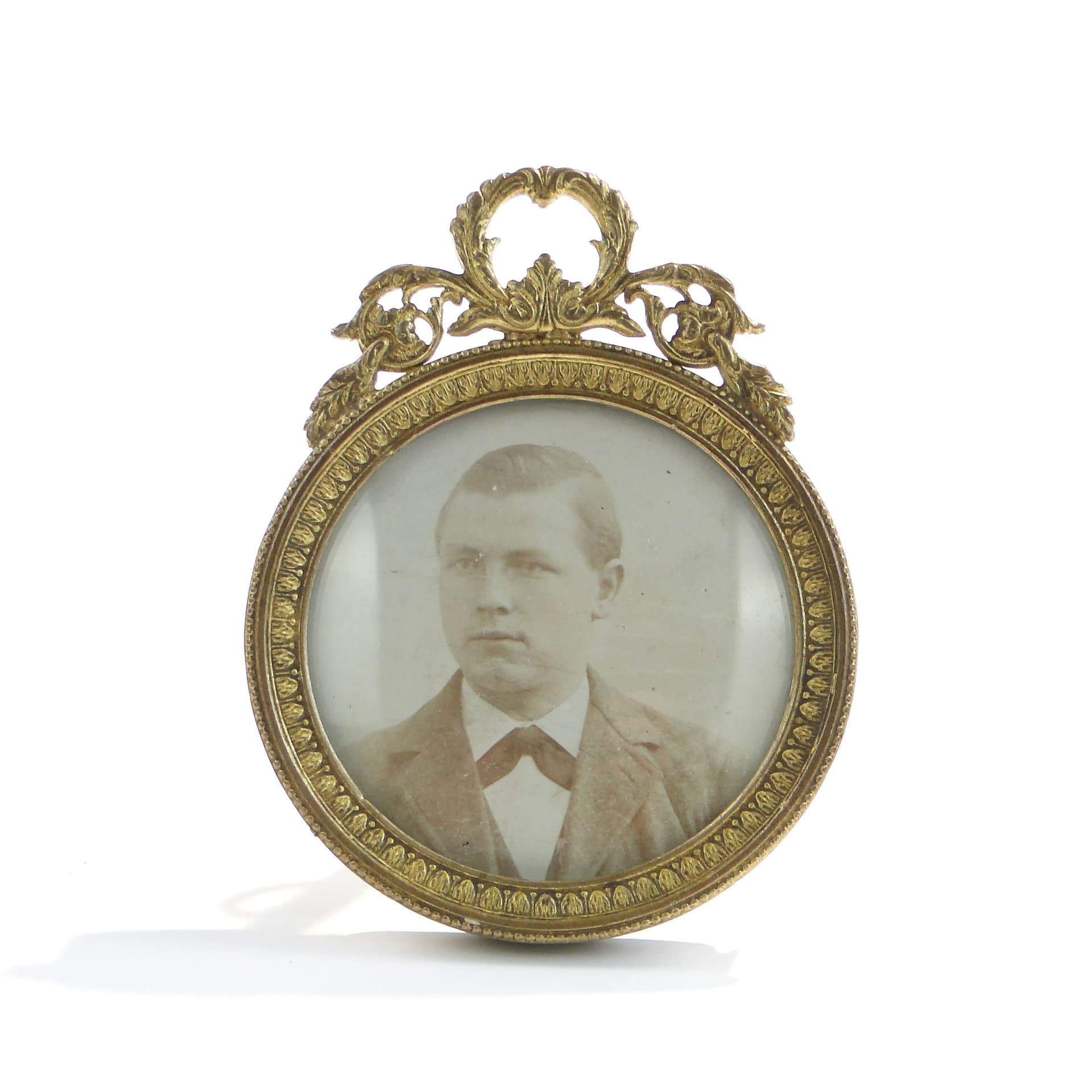 Photo Frame Empire, gilded bronze, France, 19th c. - 3642