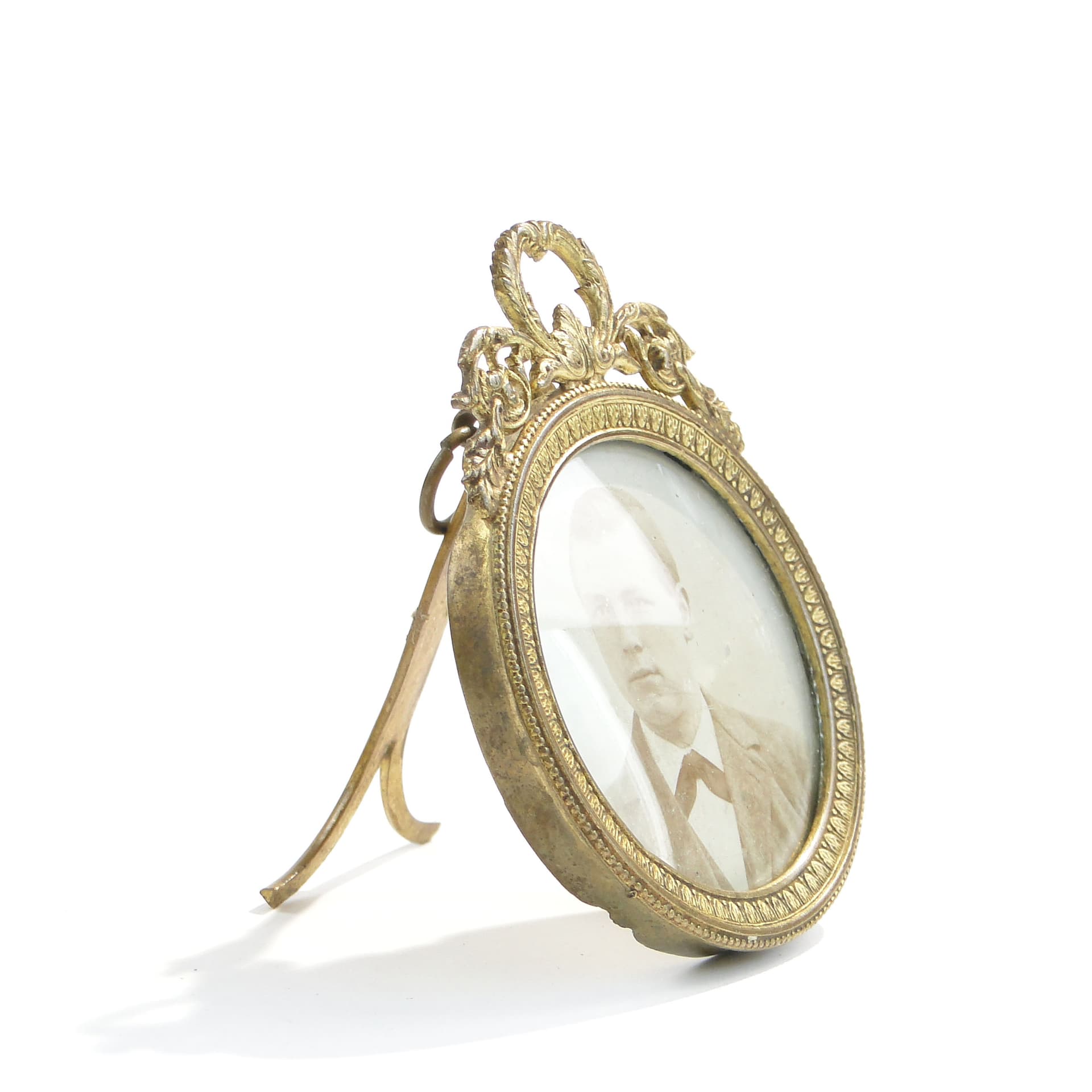 Photo Frame Empire, gilded bronze, France, 19th c. - 3648