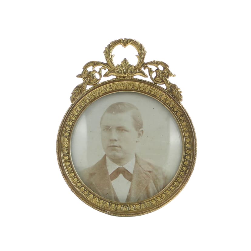 Photo Frame Empire, gilded bronze, France, 19th c.