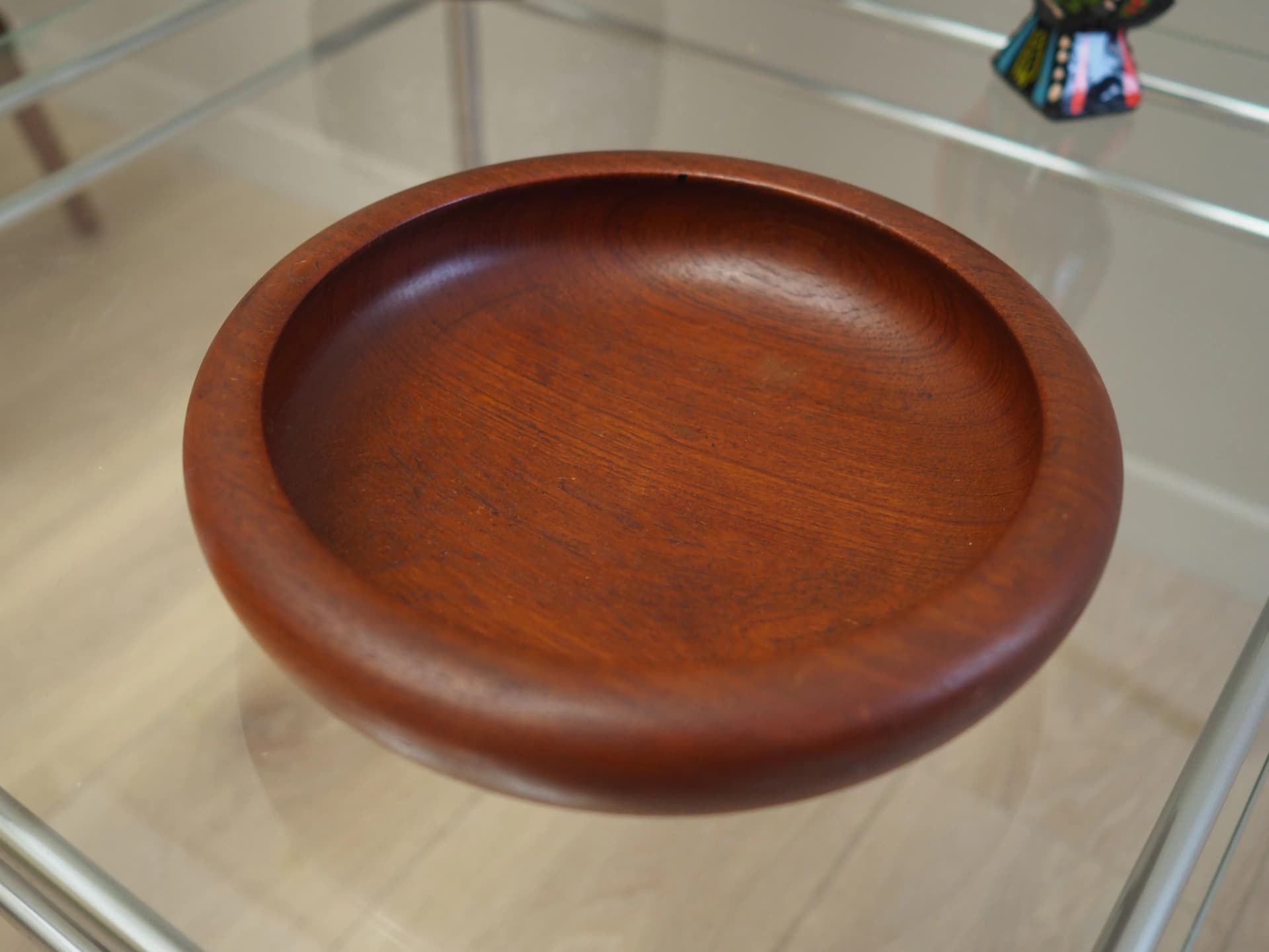 Platter, brown teak, Denmark, 1960s - 30702