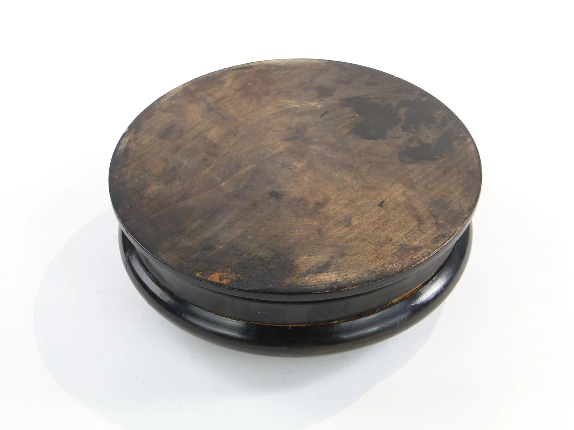 Art Nouveau case, Zakopane school, dark brown wood, Poland, 1920s - 30842