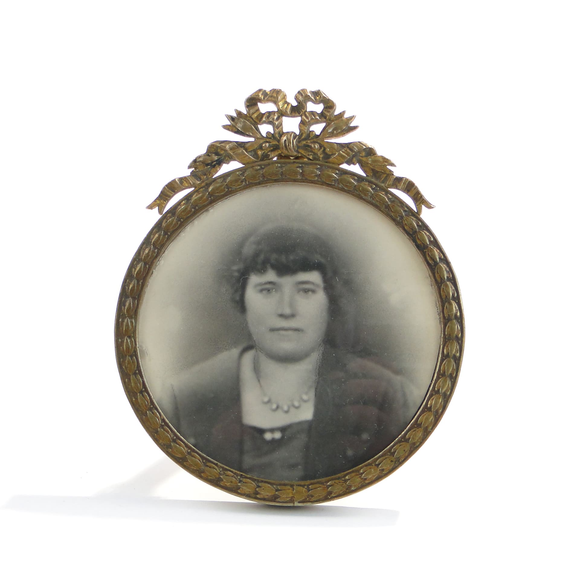 Photo Frame Empire, gilded bronze, France, 19th c. - 3658