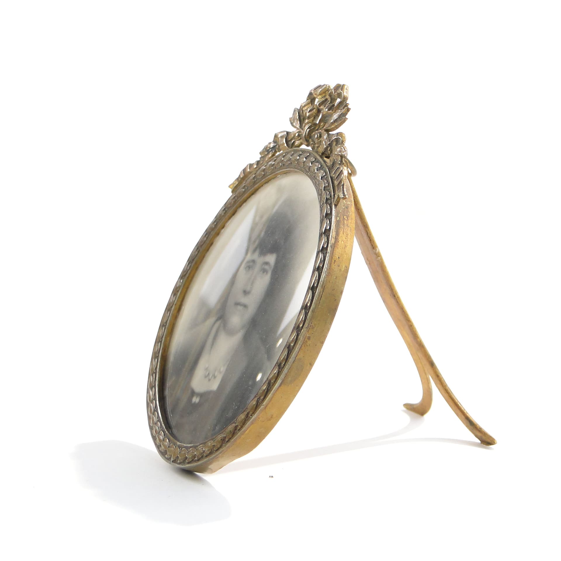 Photo Frame Empire, gilded bronze, France, 19th c. - 3661