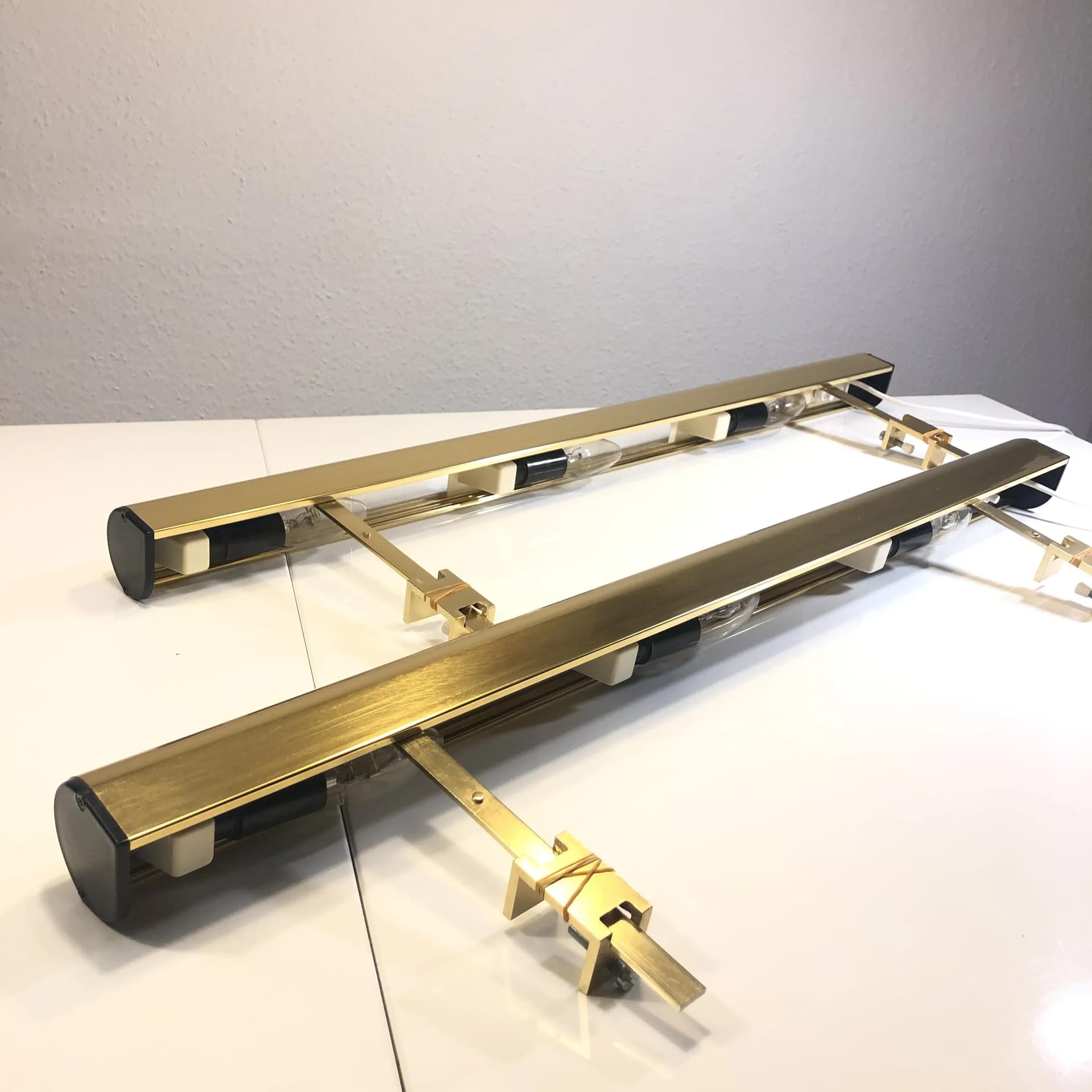 Złocony modernistyczny kinkiet, Ikea, Szwecja, lata 90. - 30764