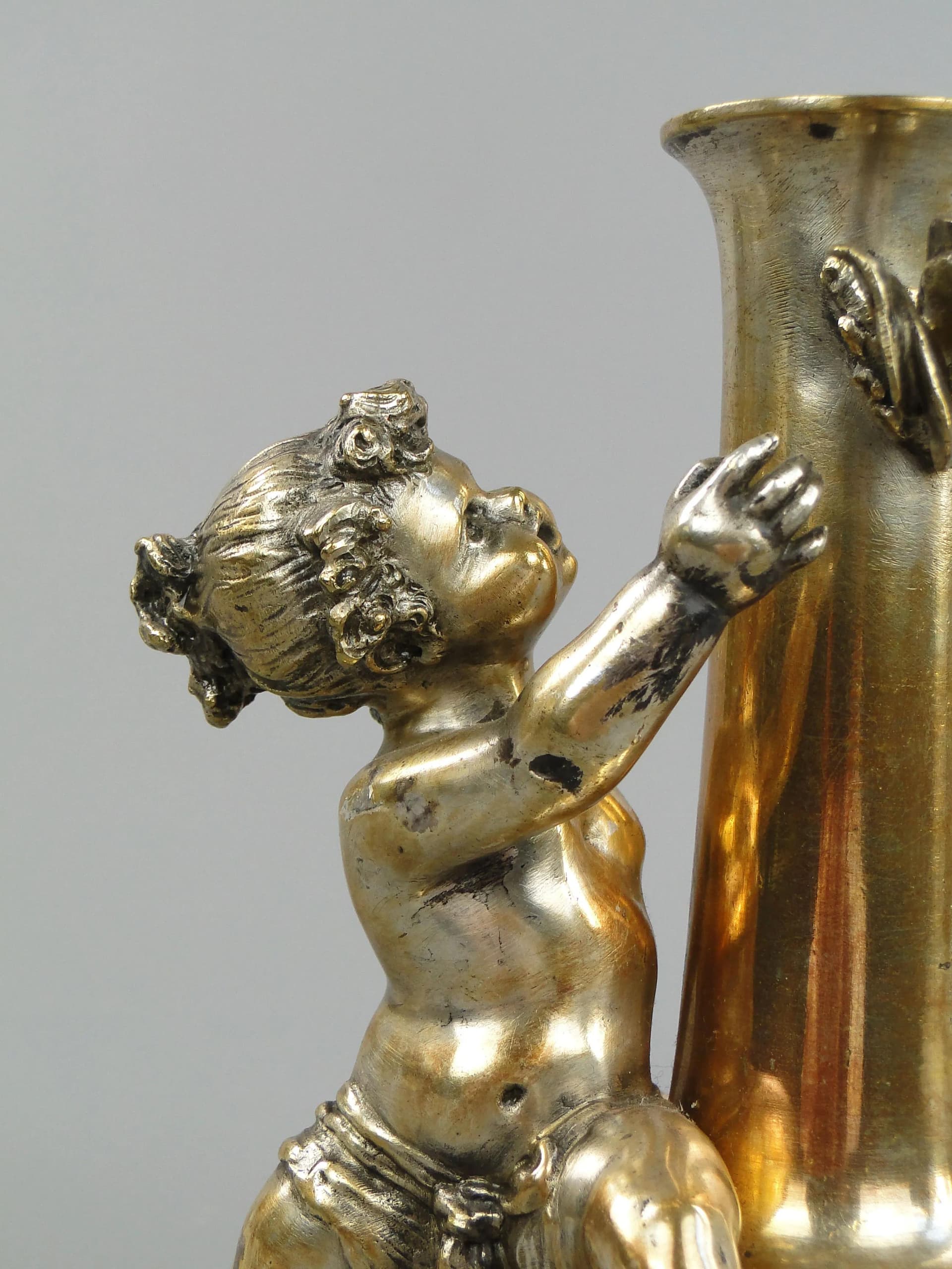 Para wazonów secesyjnych, srebro, Siot-Decauville, Francja, ok. 1900 - 30799