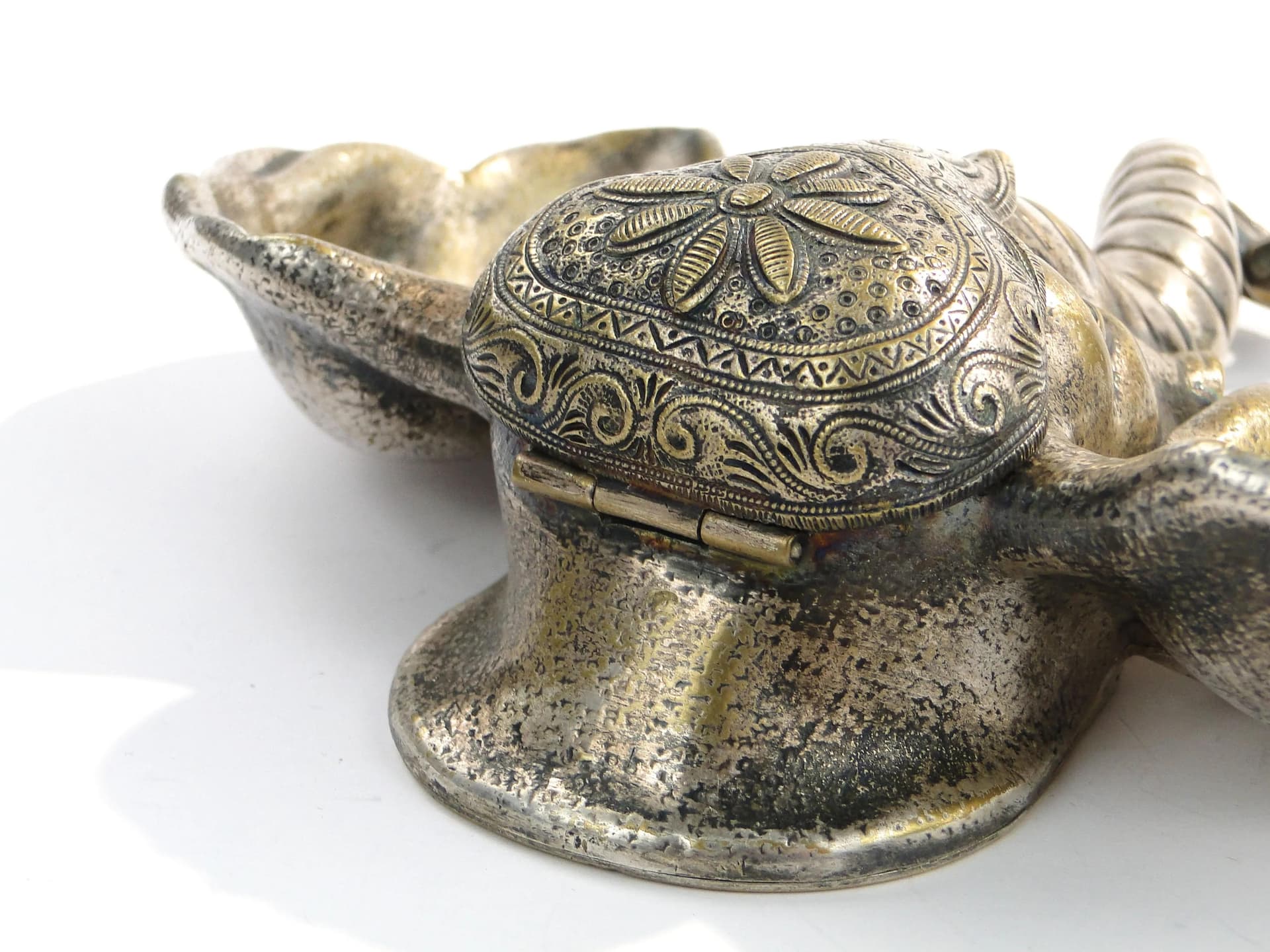 Ekrytuar orientalny, srebro, brąz, Francja, XIX w. - 30977