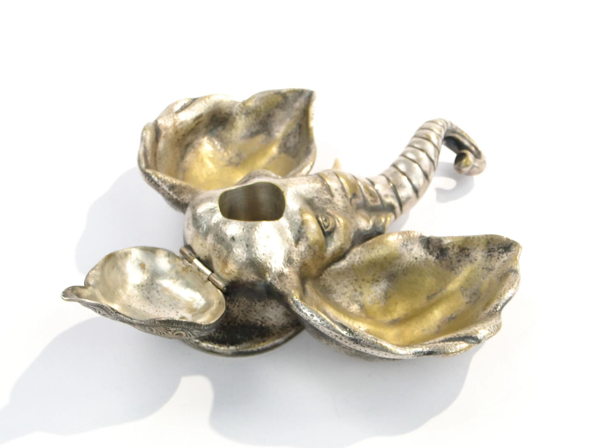 Ekrytuar orientalny, srebro, brąz, Francja, XIX w. - 30978