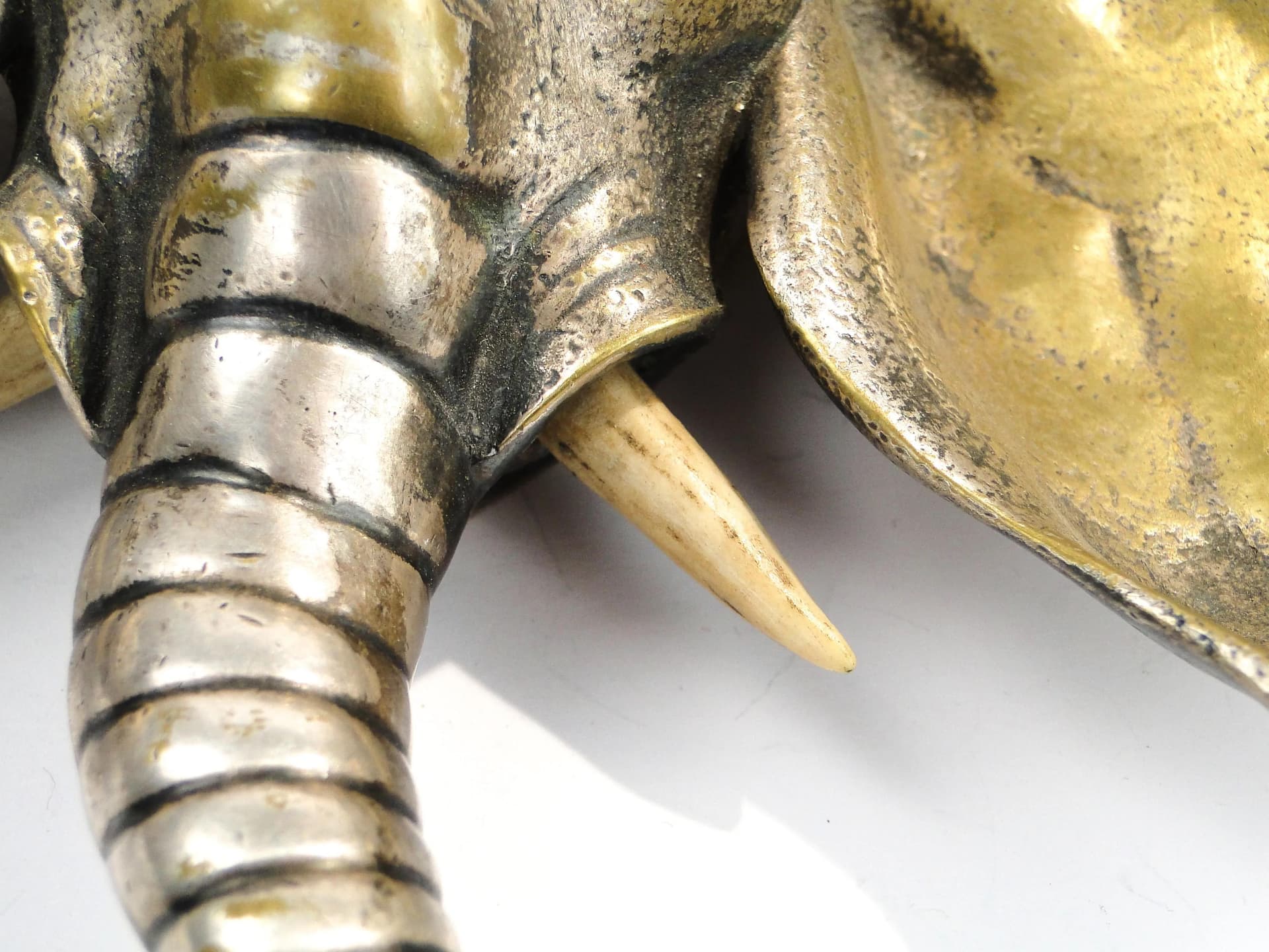 Ekrytuar orientalny, srebro, brąz, Francja, XIX w. - 30980