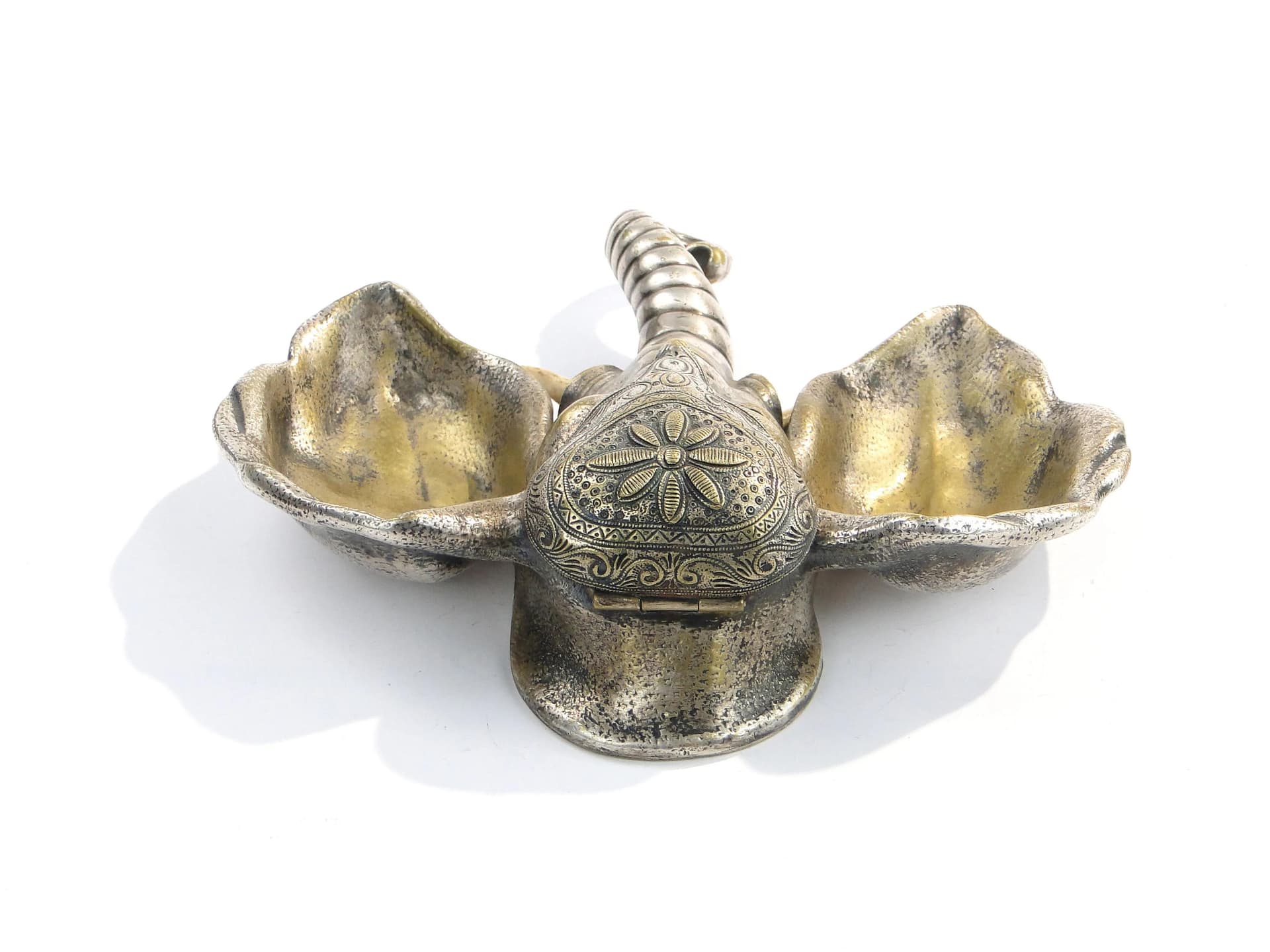 Ekrytuar orientalny, srebro, brąz, Francja, XIX w. - 30976