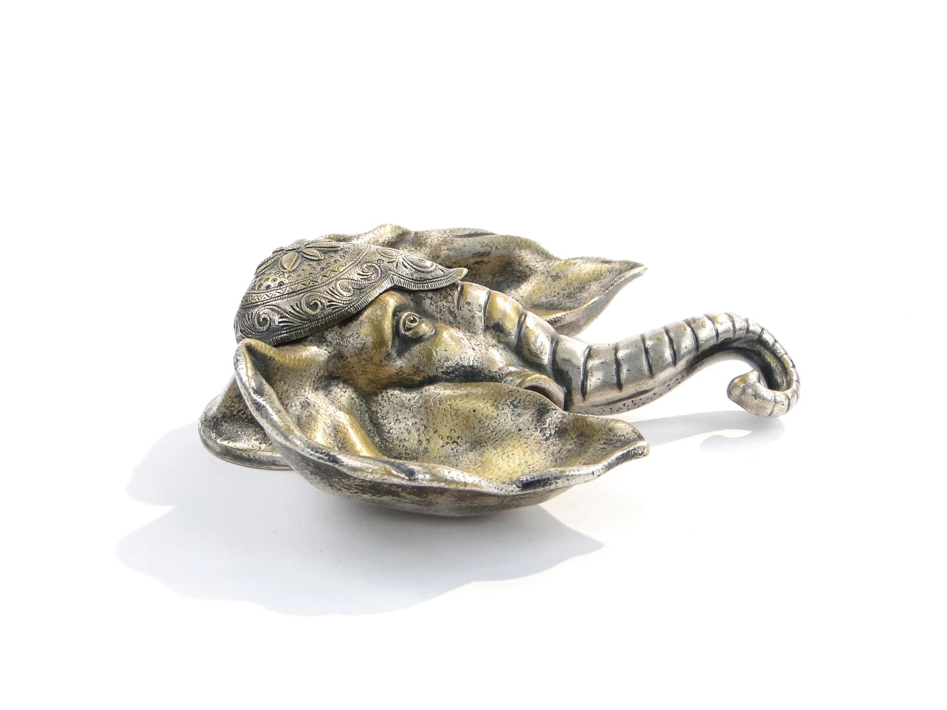 Ekrytuar orientalny, srebro, brąz, Francja, XIX w. - 30974