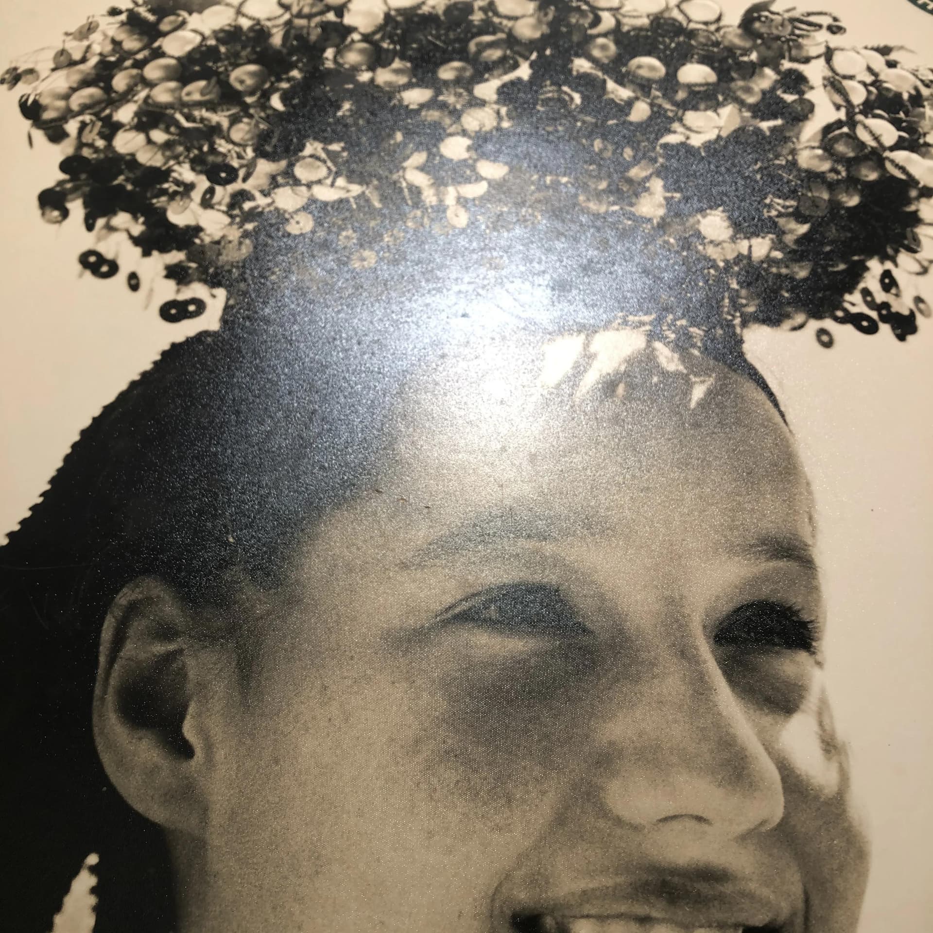 Reklama fotograficzna Leonar Photo Papiere, szary, papier fotograficzny, proj. T. Schneiders, Niemcy, lata 60. - 31180