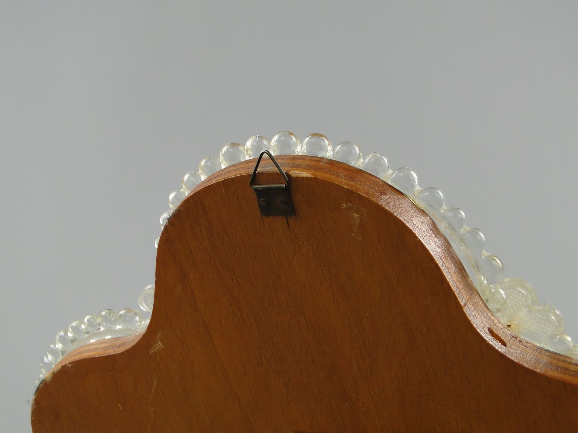 Mirror Murano, transparent glass, Italy, 1950s. - 3708