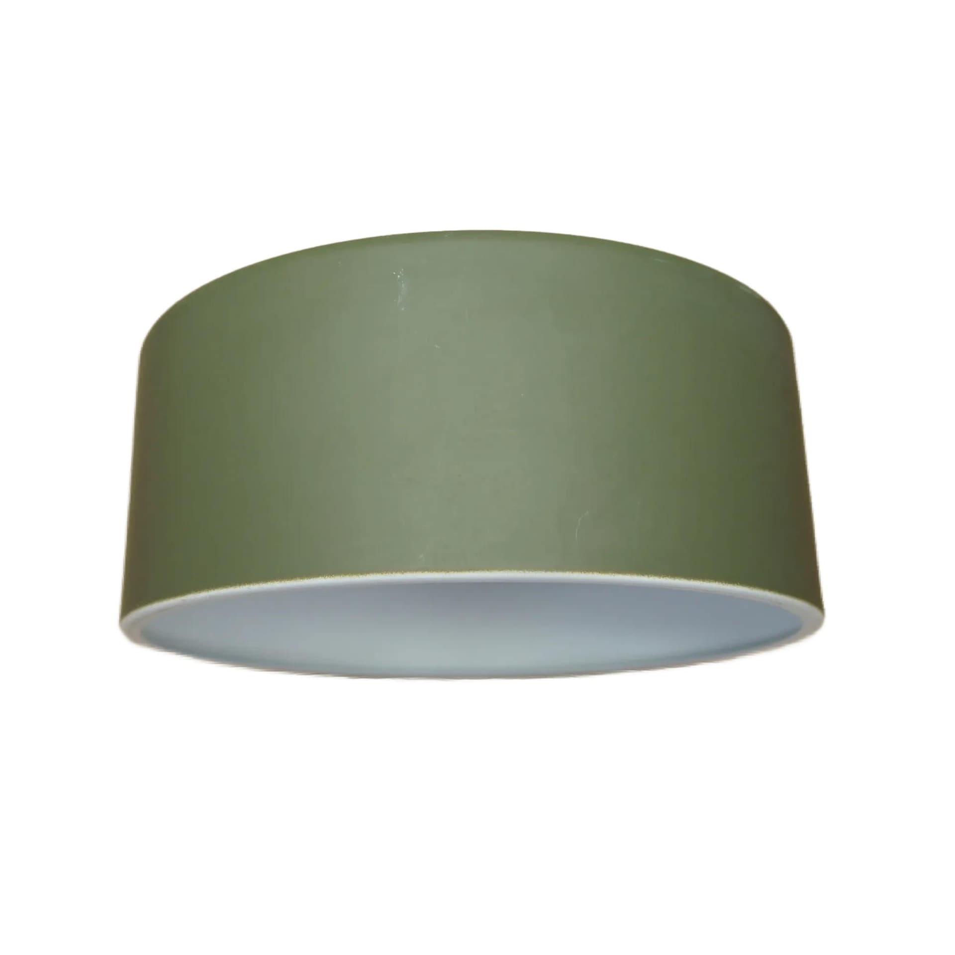 Ceiling lamp, Scandinavian design, green metal, Denmark, 1990s