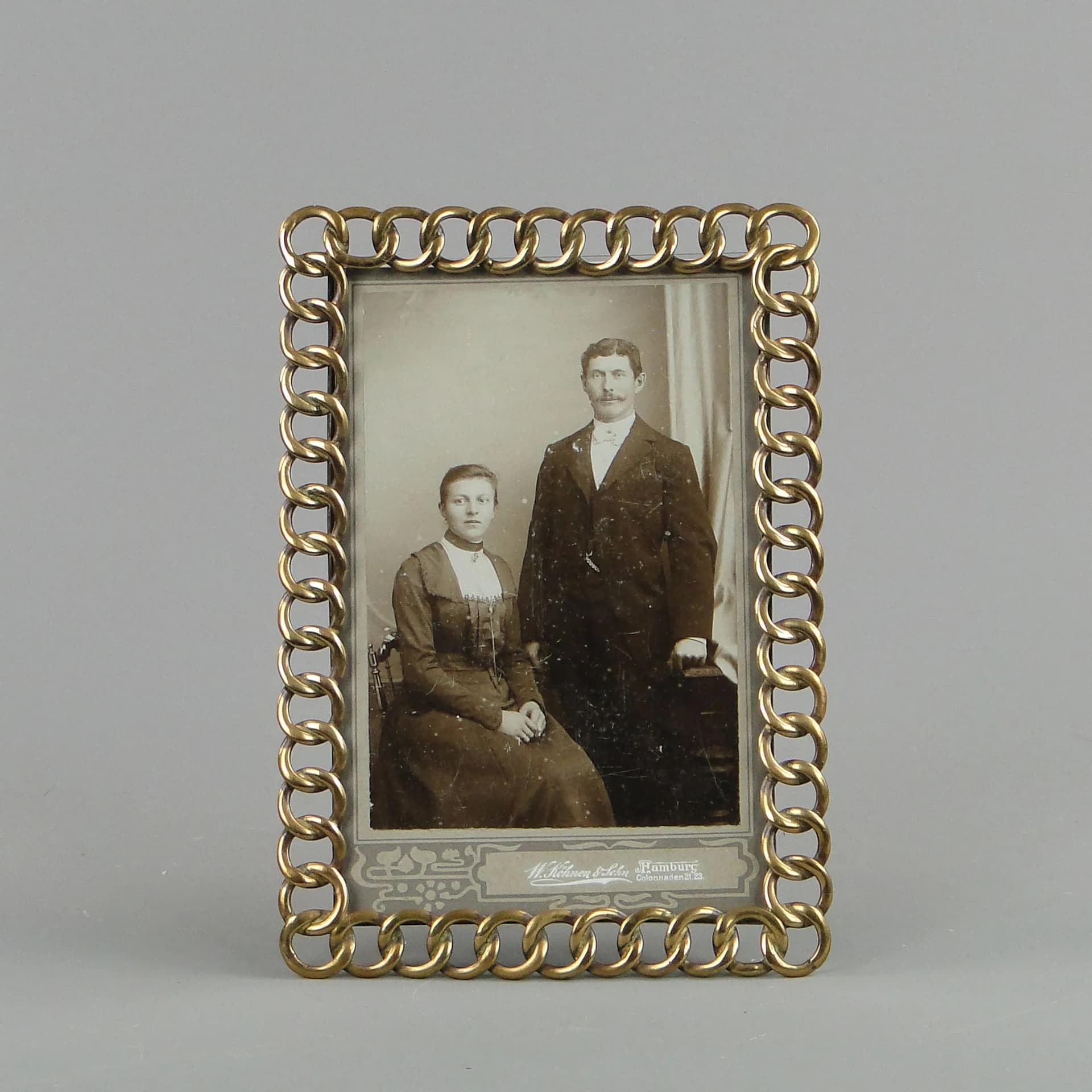 Photo frame, gilt brass, Austria, late 19th c. - 31569