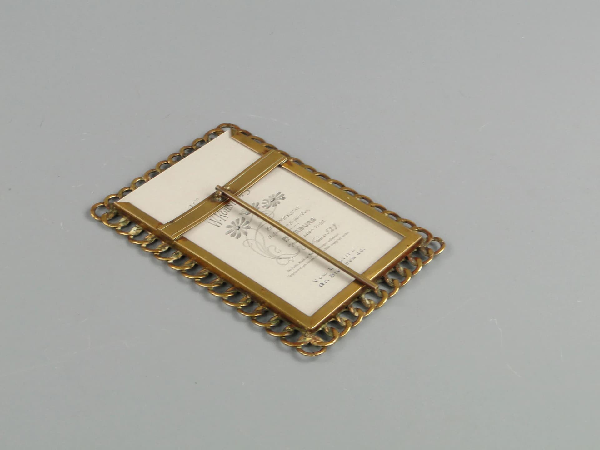 Photo frame, gilt brass, Austria, late 19th c. - 31576