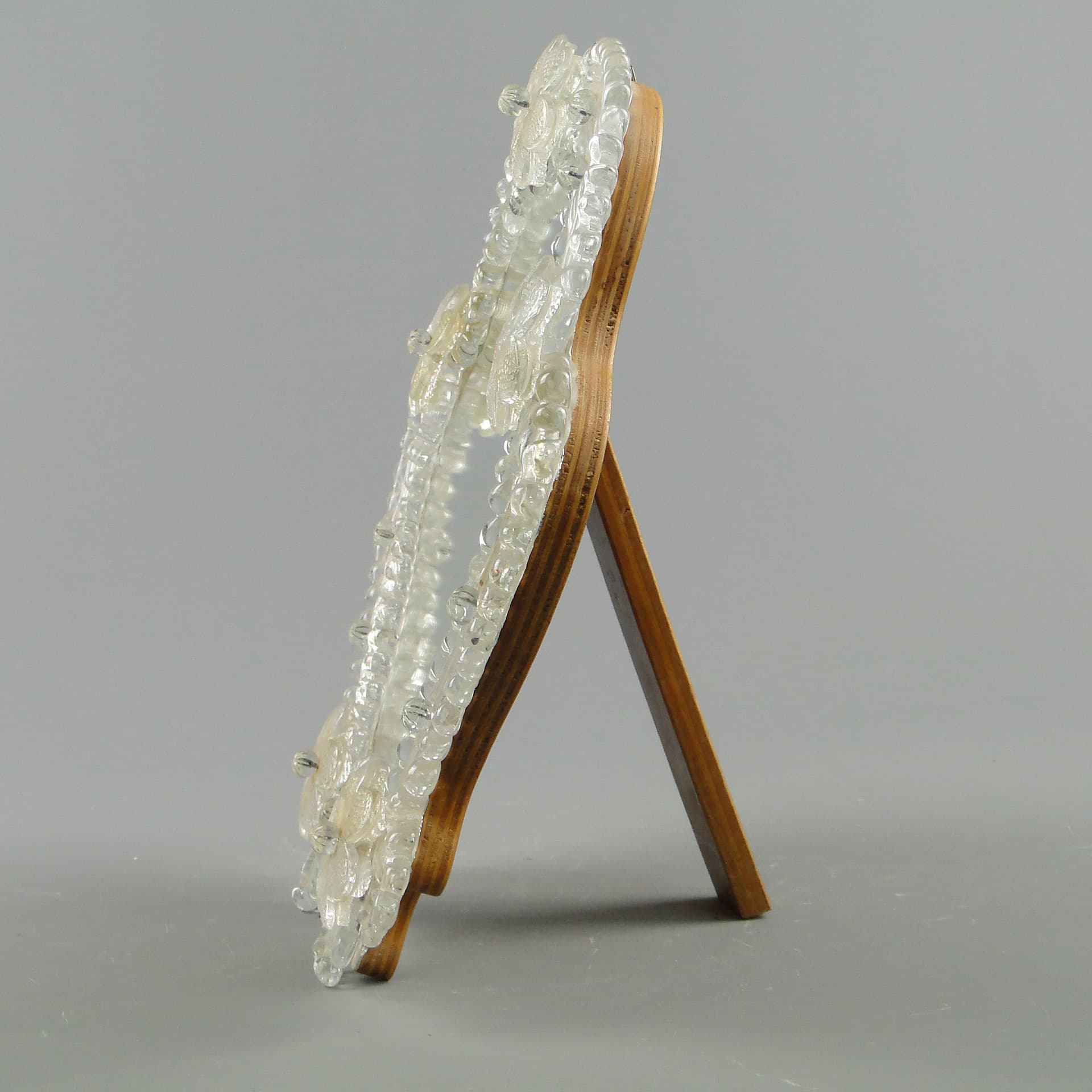 Murano Mirror, transparent glass, Italy, 1950s. - 3738