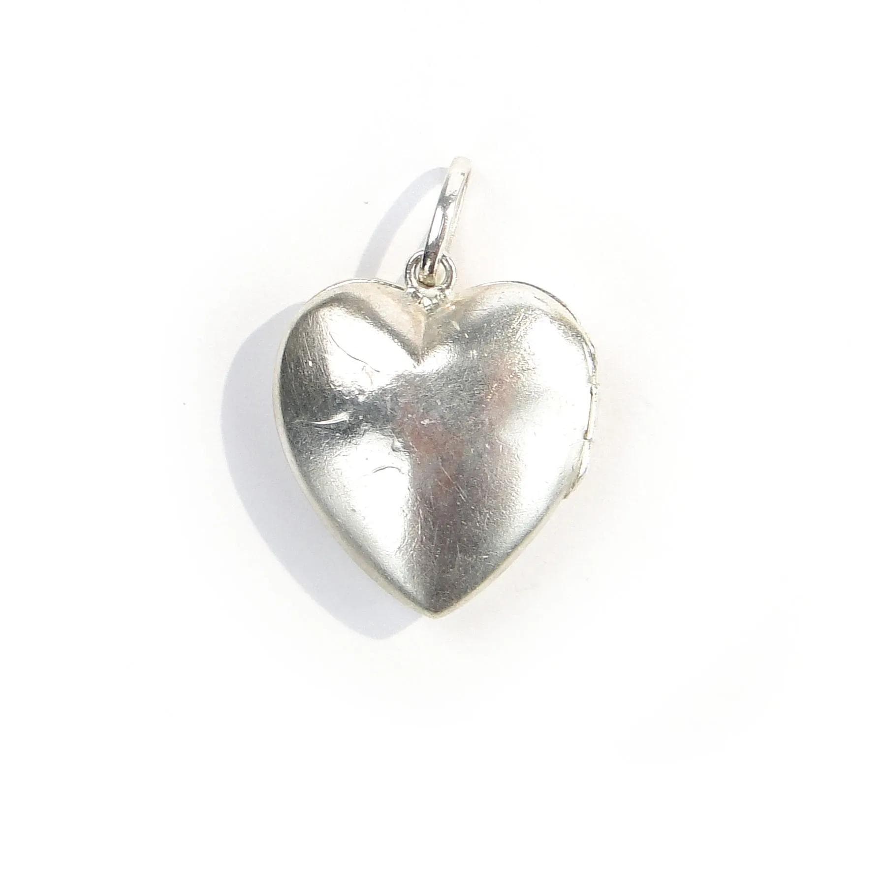 Sekretnik serce, srebro, ametyst, Litwa, lata 60. - 31563