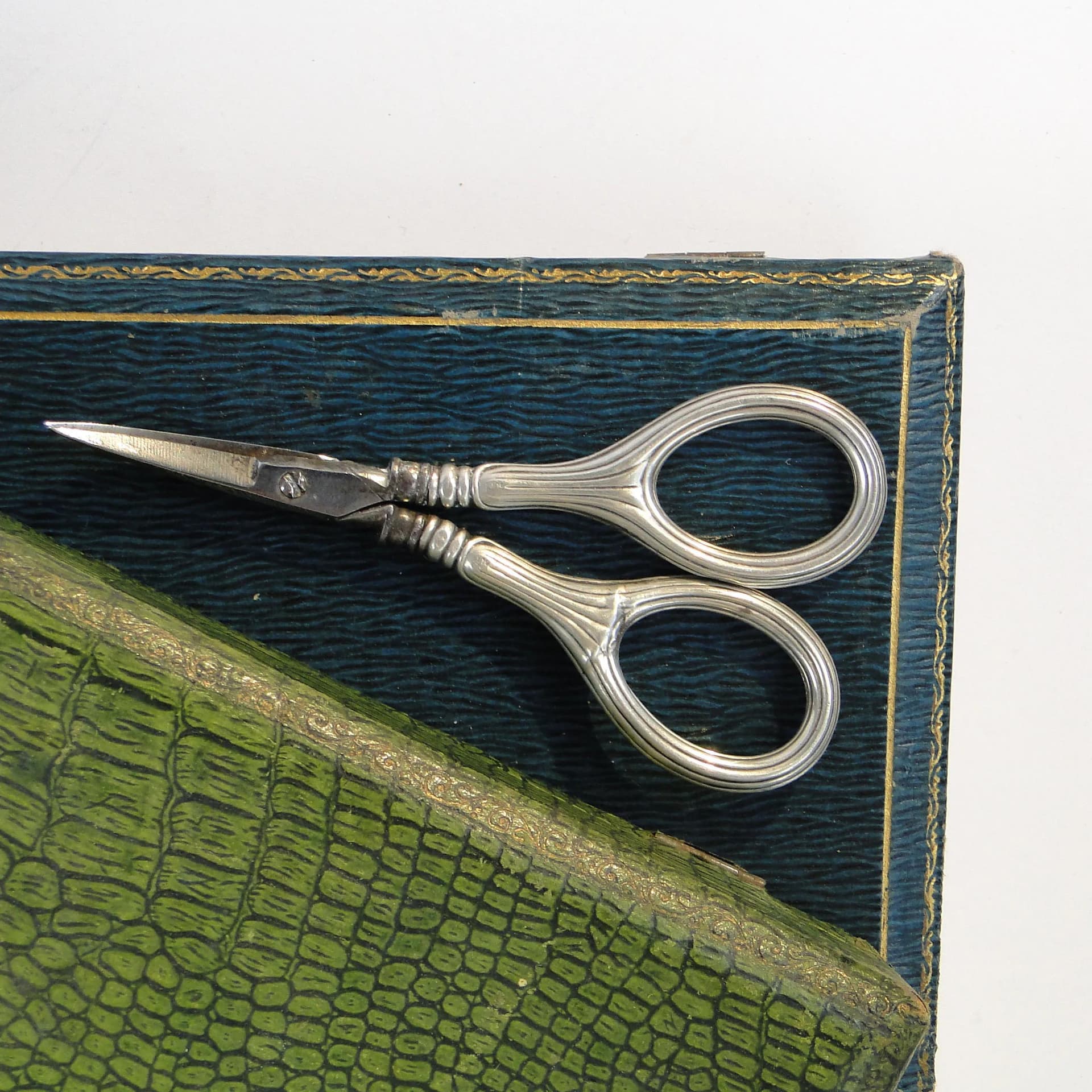 Precision scissors, silver, steel, Sweden, 1920s - 31547