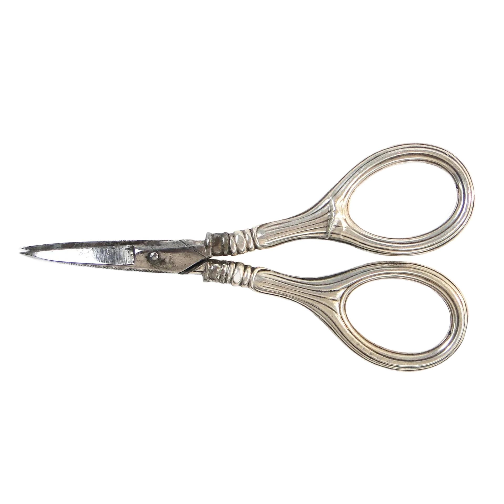 Precision scissors, silver, steel, Sweden, 1920s