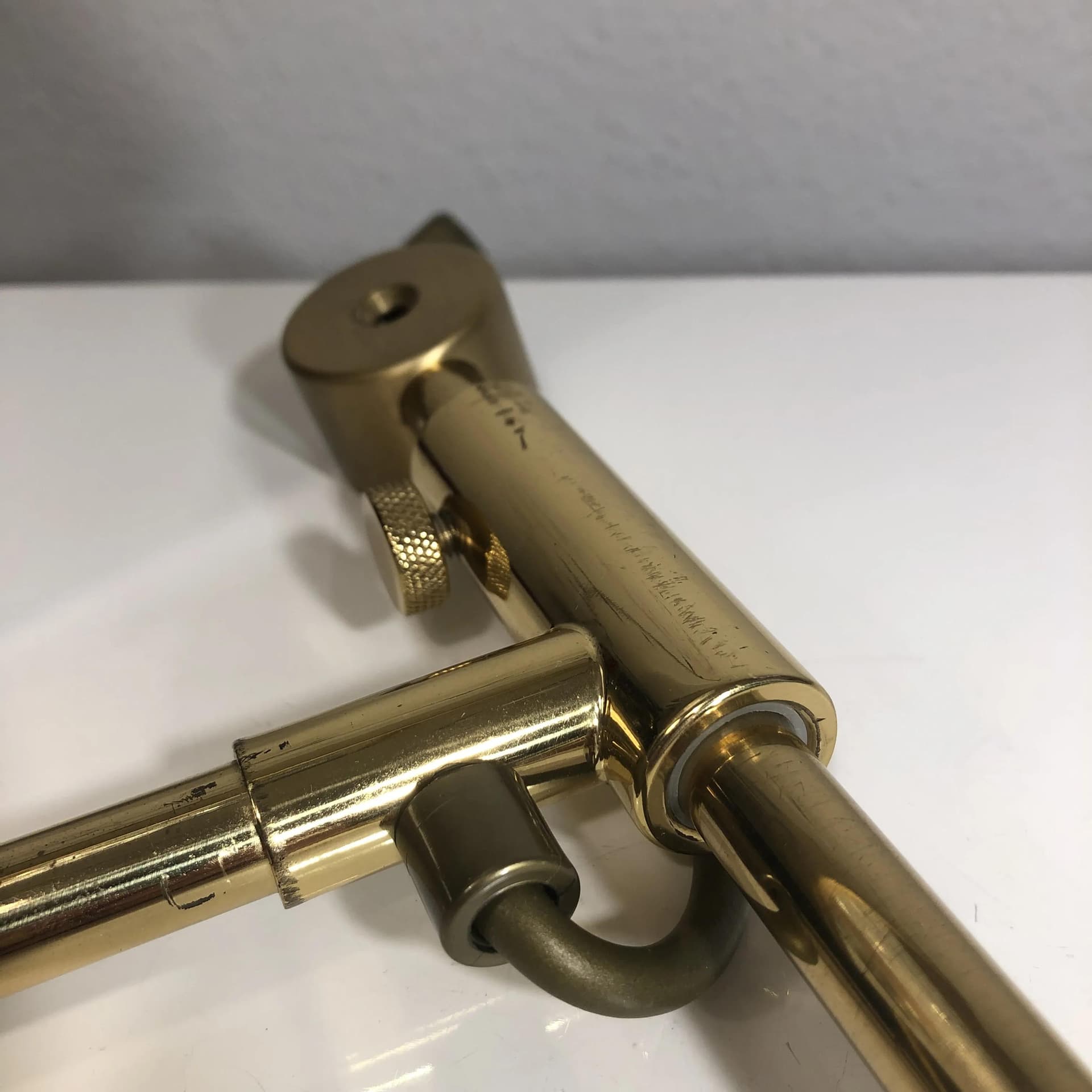 Kinkiet, mosiądz złoty, GKS Leuchten, Niemcy, lata 70. - 32057