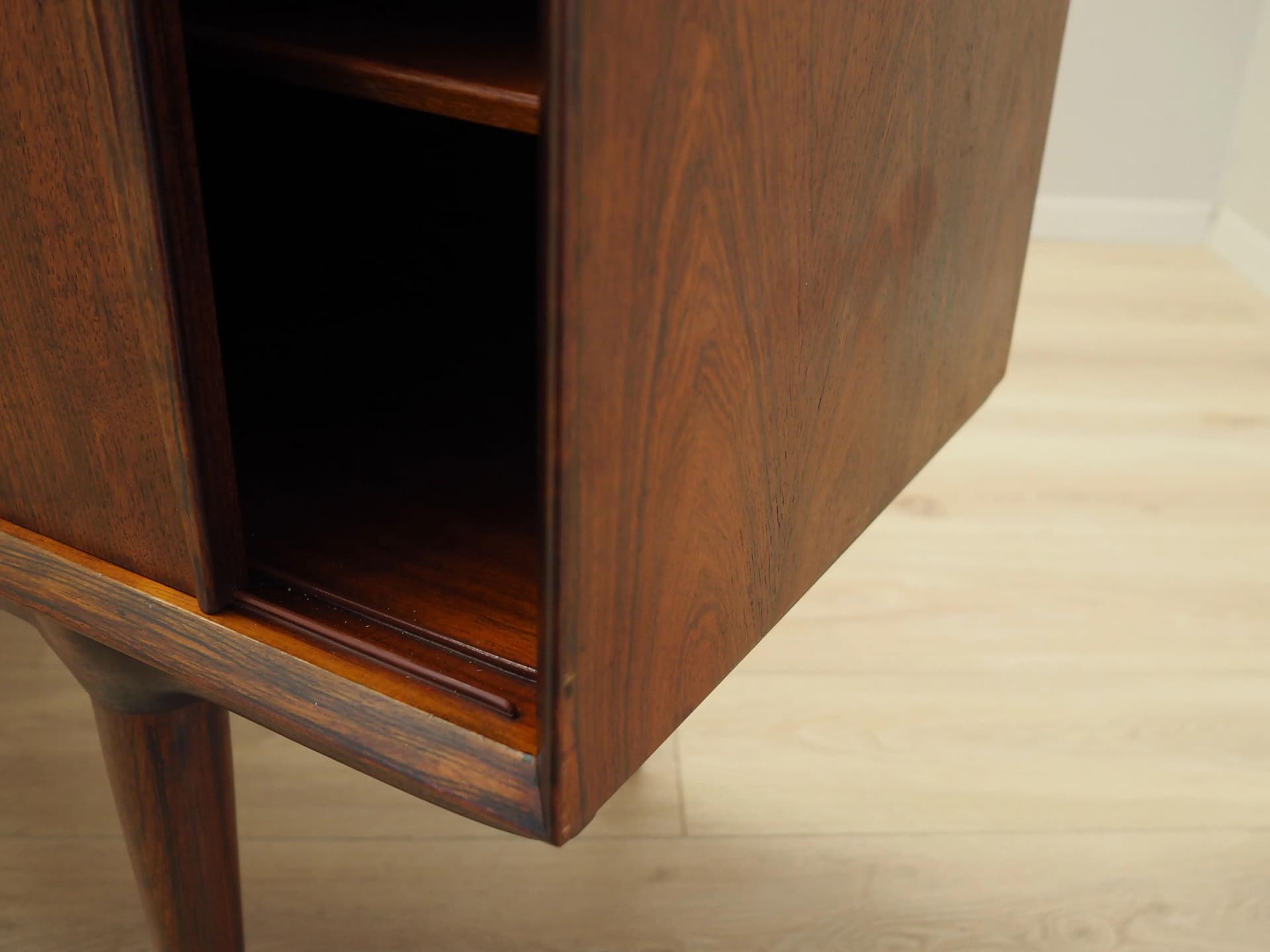 Highboard model 19, palisander brązowy ciemny, Omann Jun, Dania, lata 70. - 32256