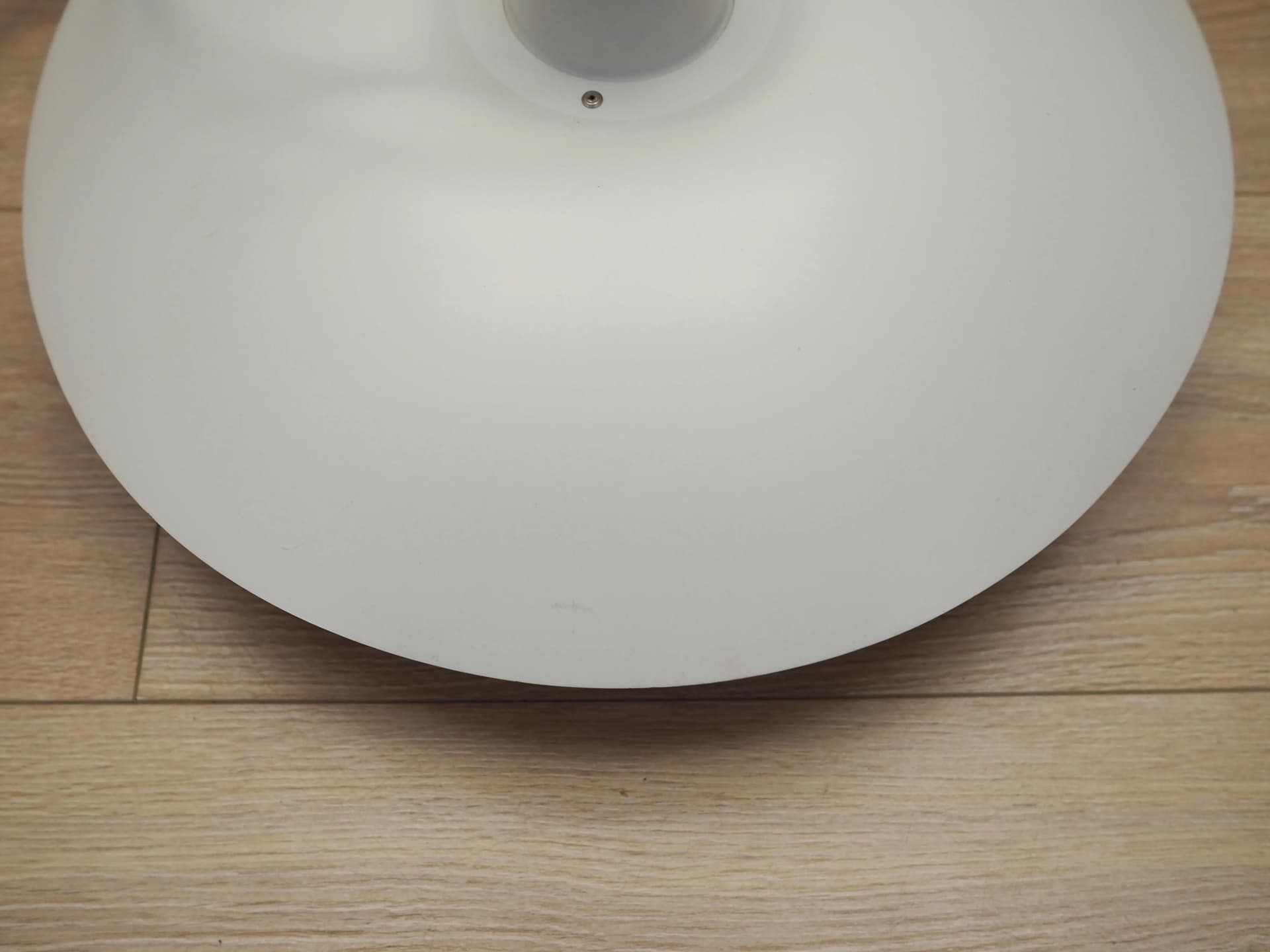 Pendant lamp PH 4/3, white metal, by P. Henningsen, Louis Poulsen, Denmark, 1960s. - 32245