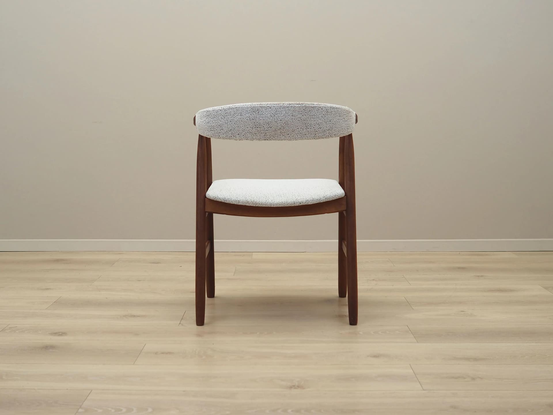 Chair, brown teak, Denmark, 1970s. - 32232