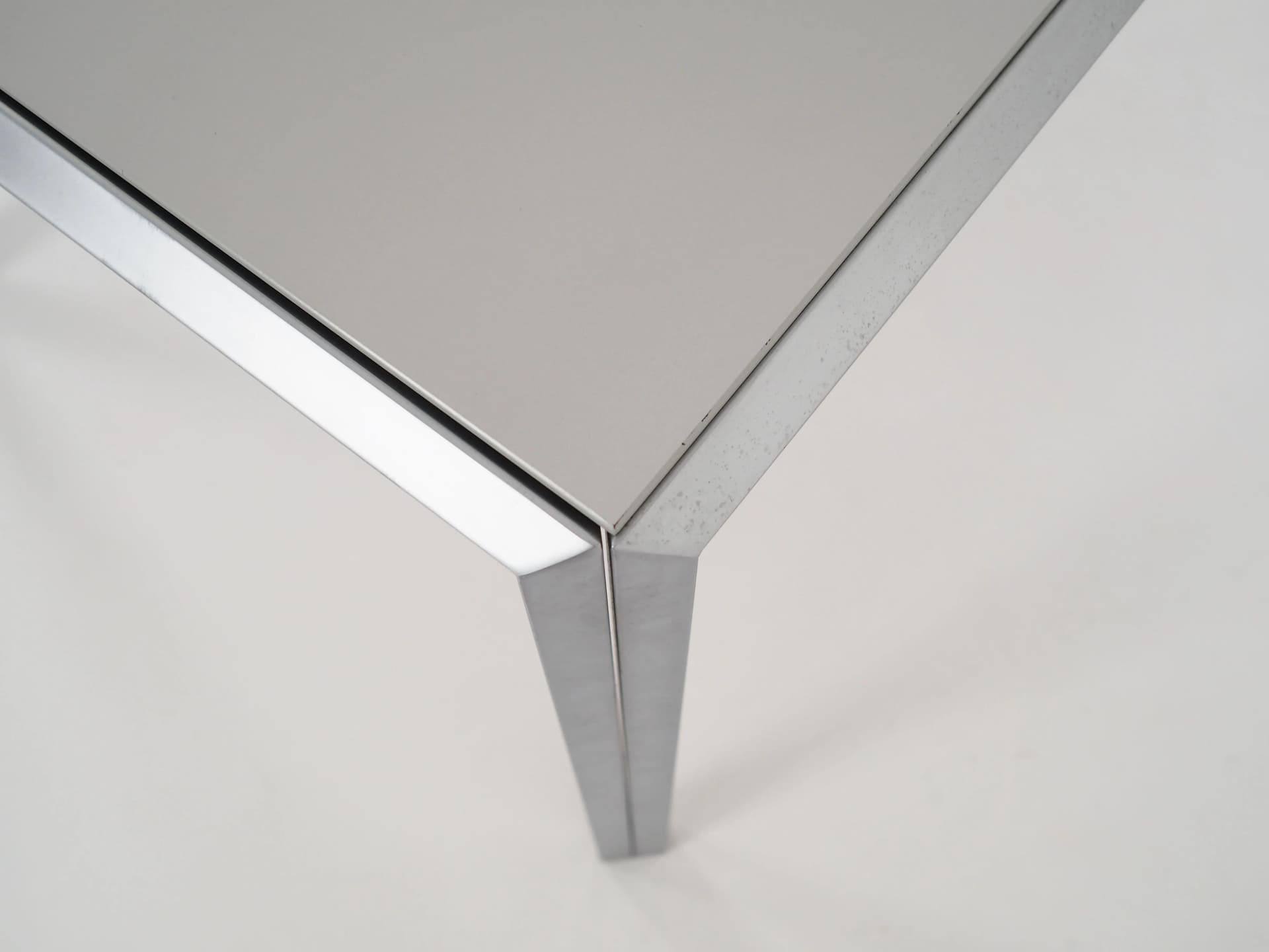 Biurko, aluminium szare, Montana Furniture, Dania, lata 80. - 32206