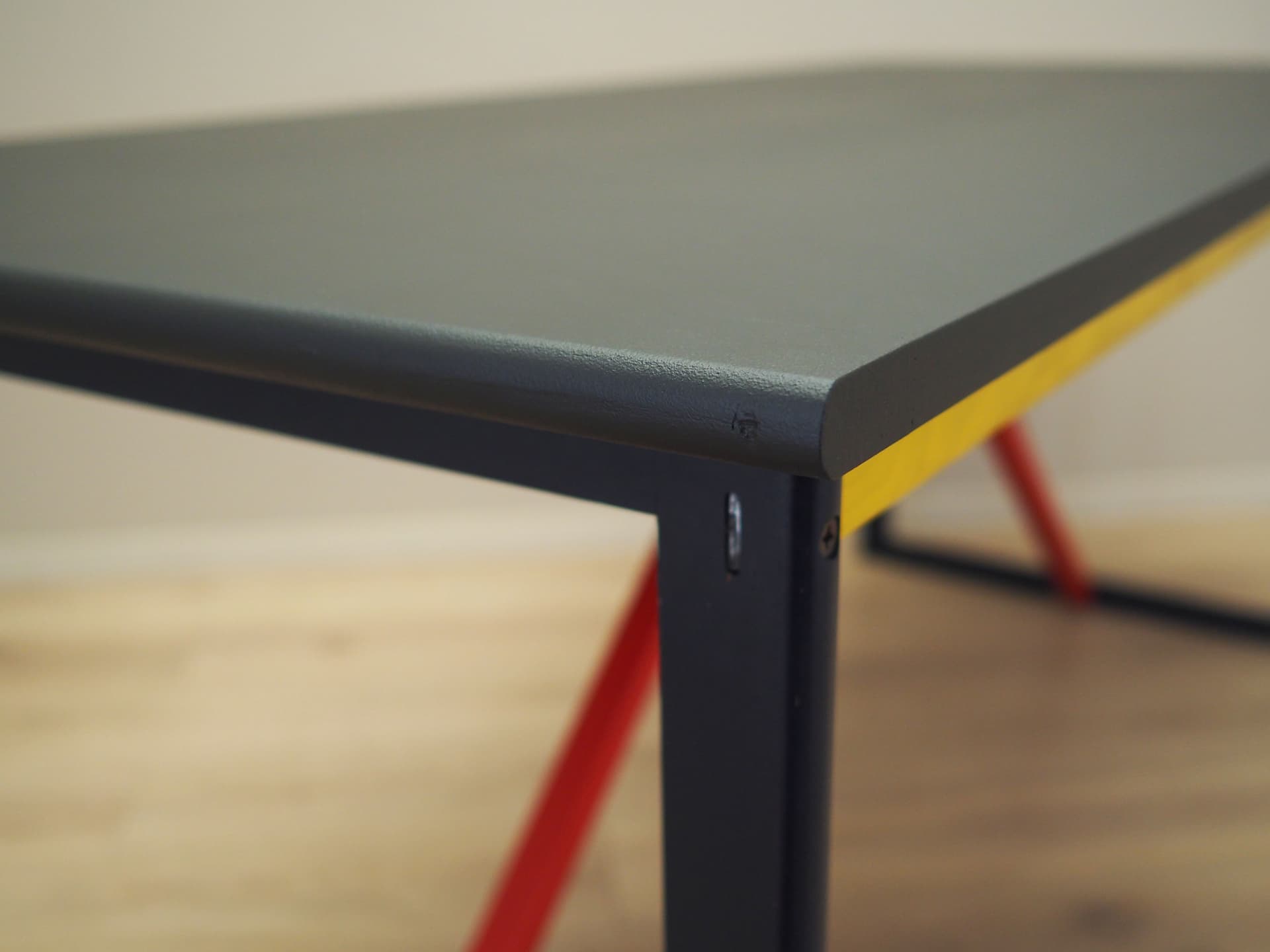 Postmodern Desk, multicolor, wood, metal, Italy, 1980s - 64167