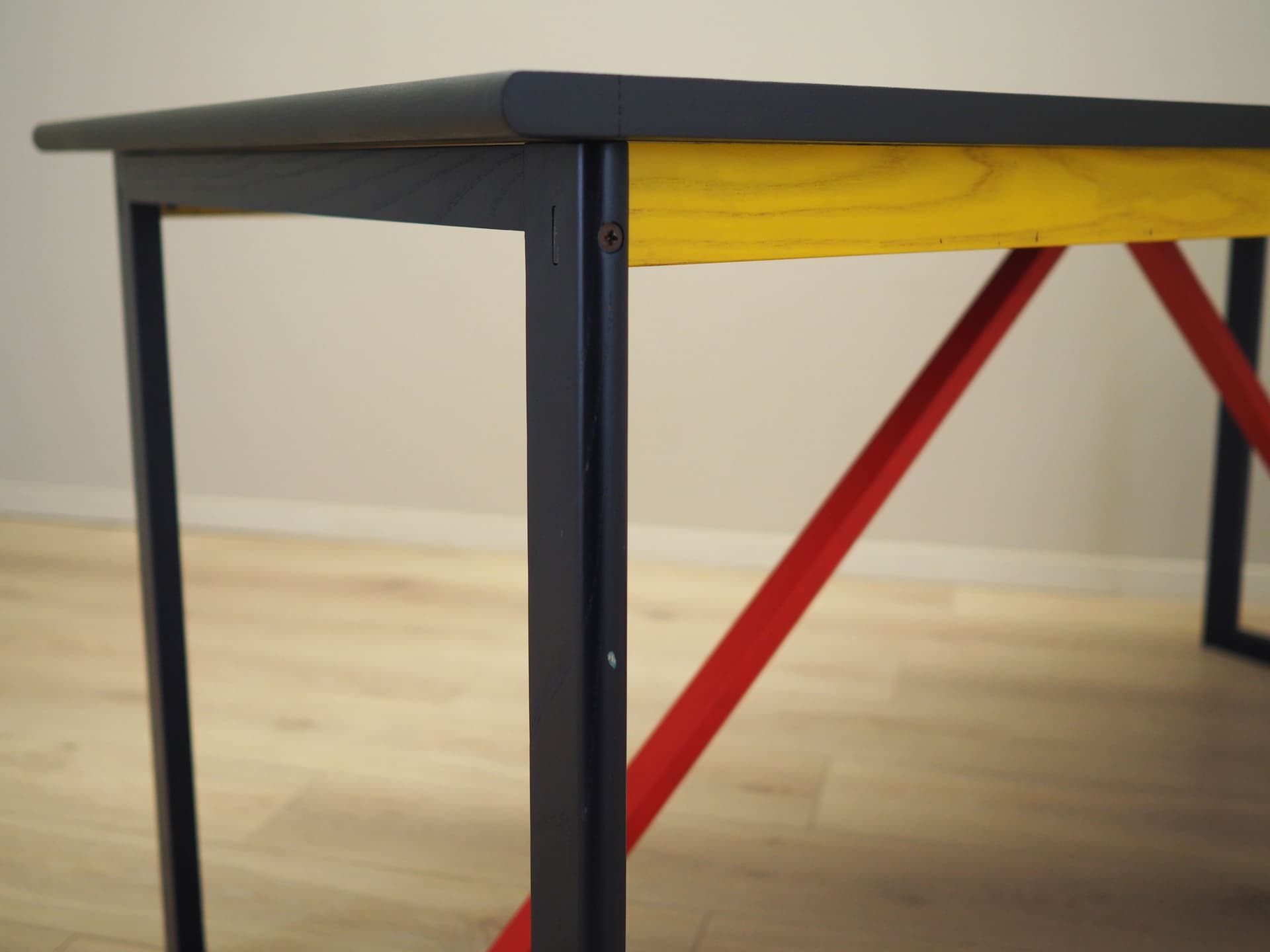 Postmodern Desk, multicolor, wood, metal, Italy, 1980s - 64170