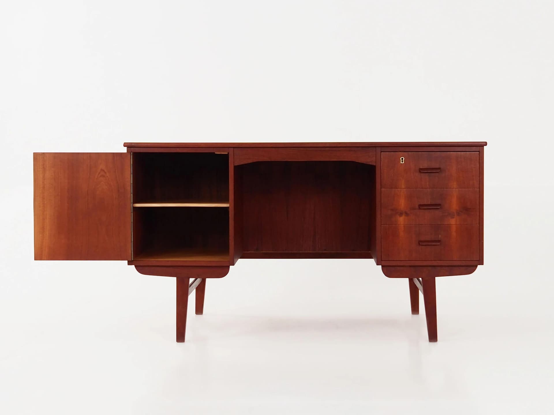 Desk, teak, Denmark, 1970s - 32343