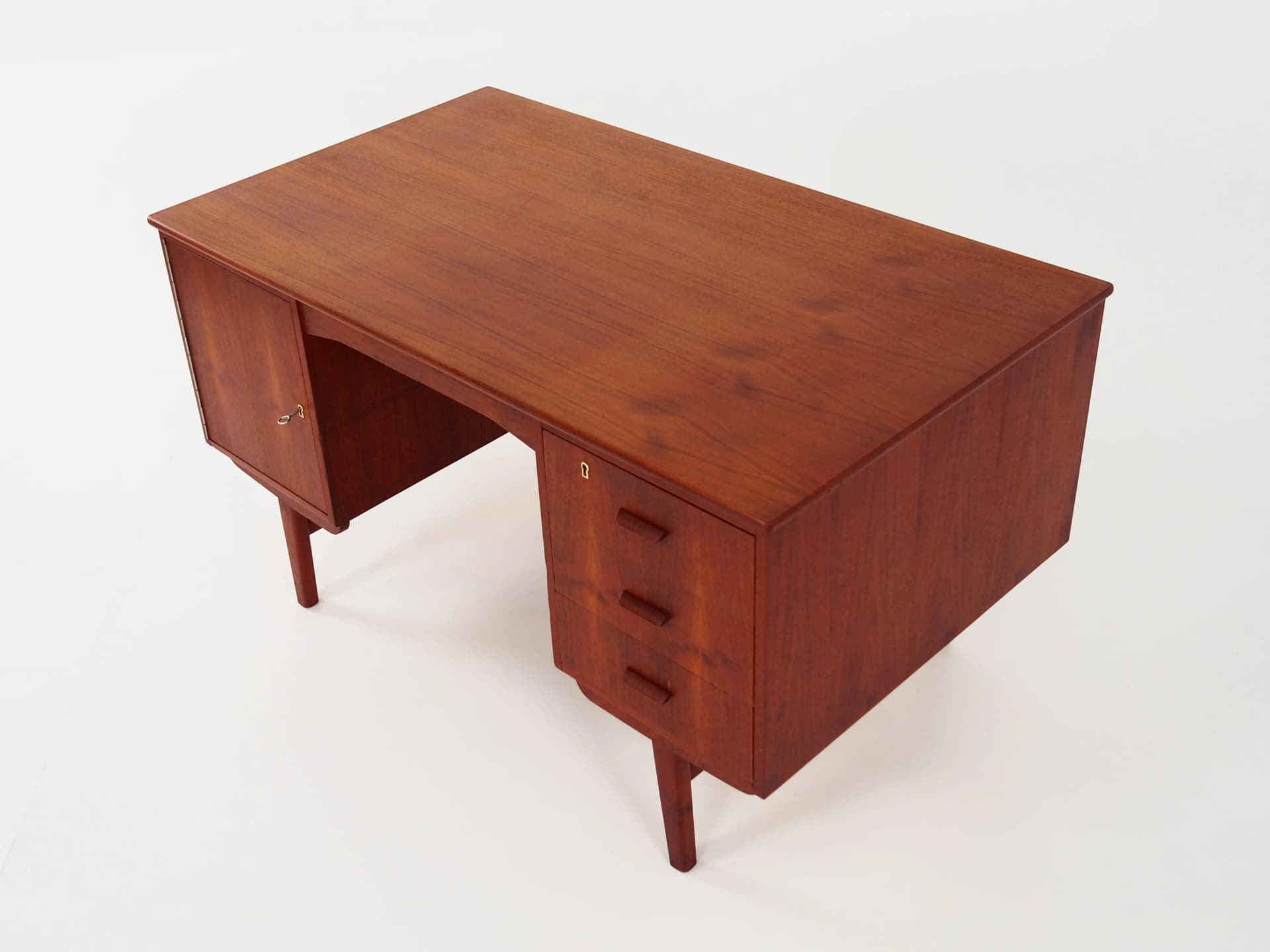 Desk, teak, Denmark, 1970s - 32347