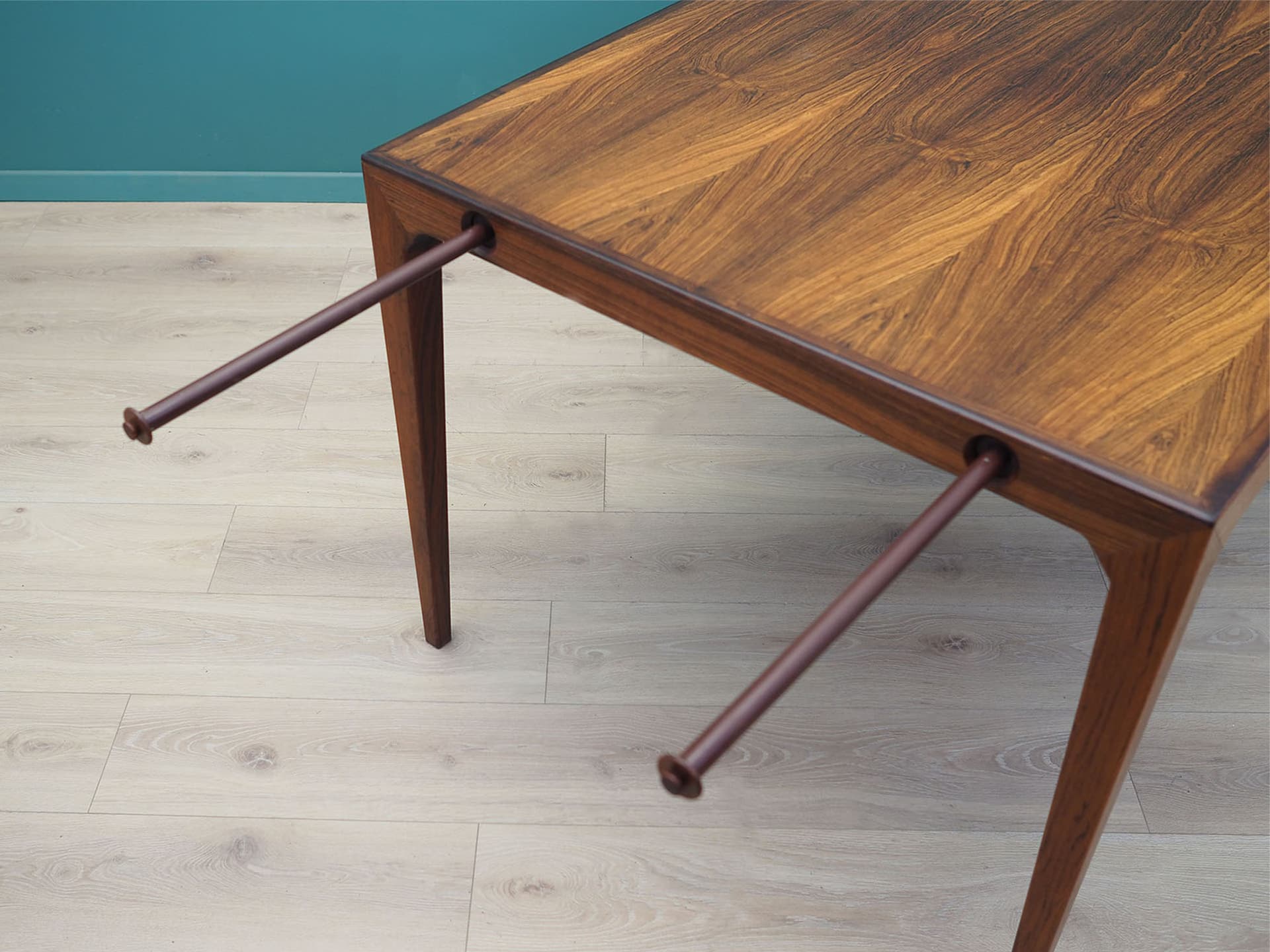 Table, brown rosewood, Denmark, 1960s - 64098