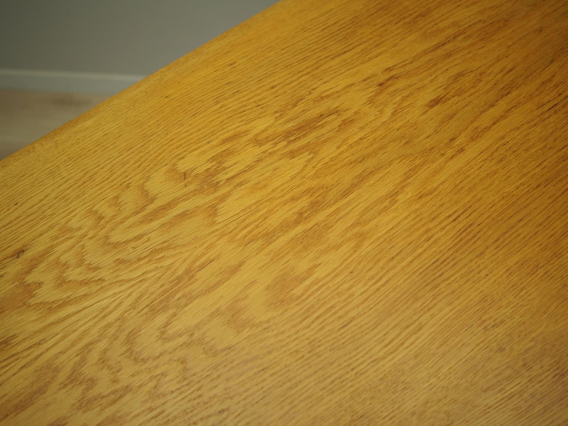 Stół, jesion jasnobrązowy, Dania, lata 70. - 32642