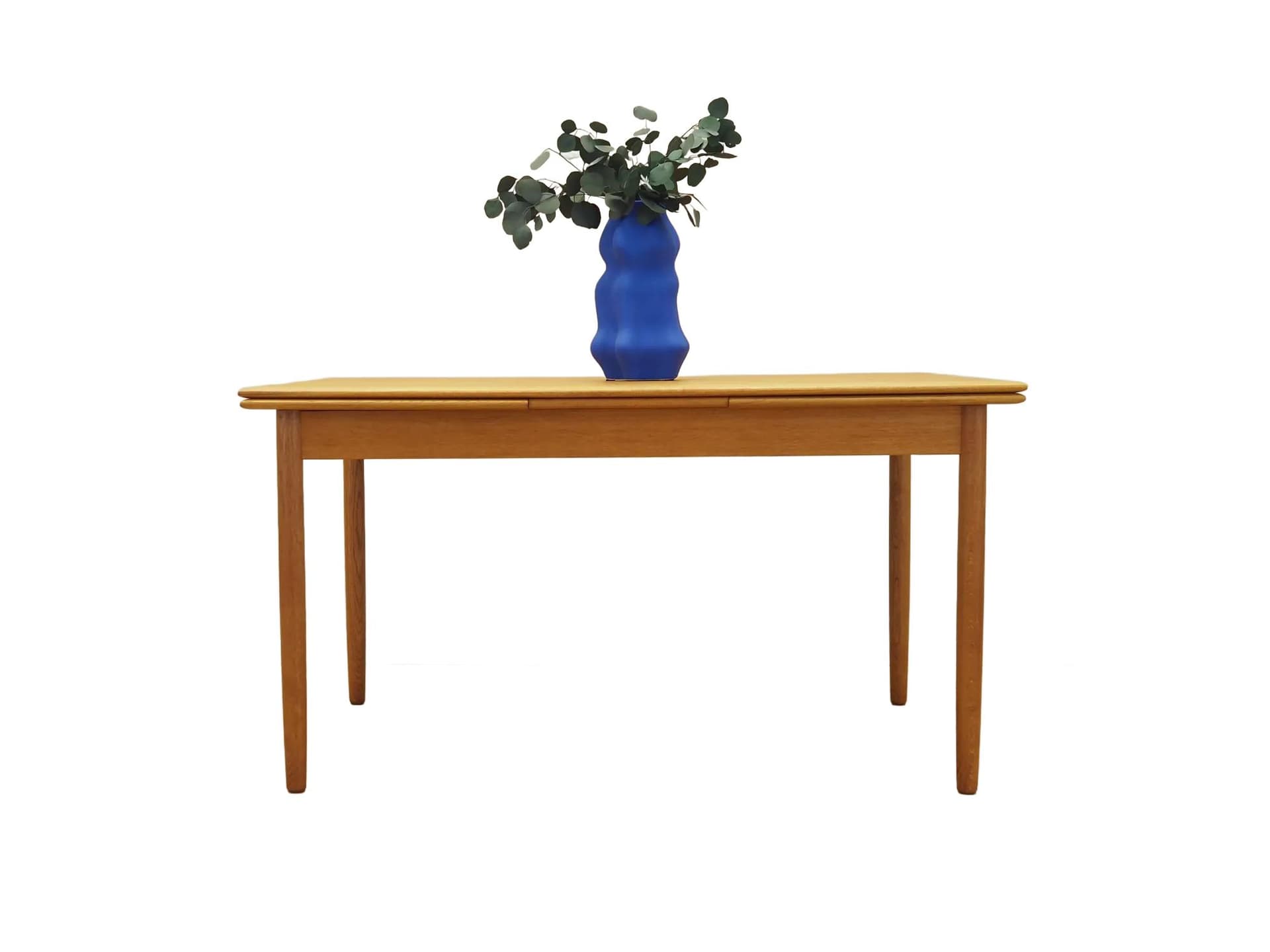 Stół, jesion jasnobrązowy, Dania, lata 70.