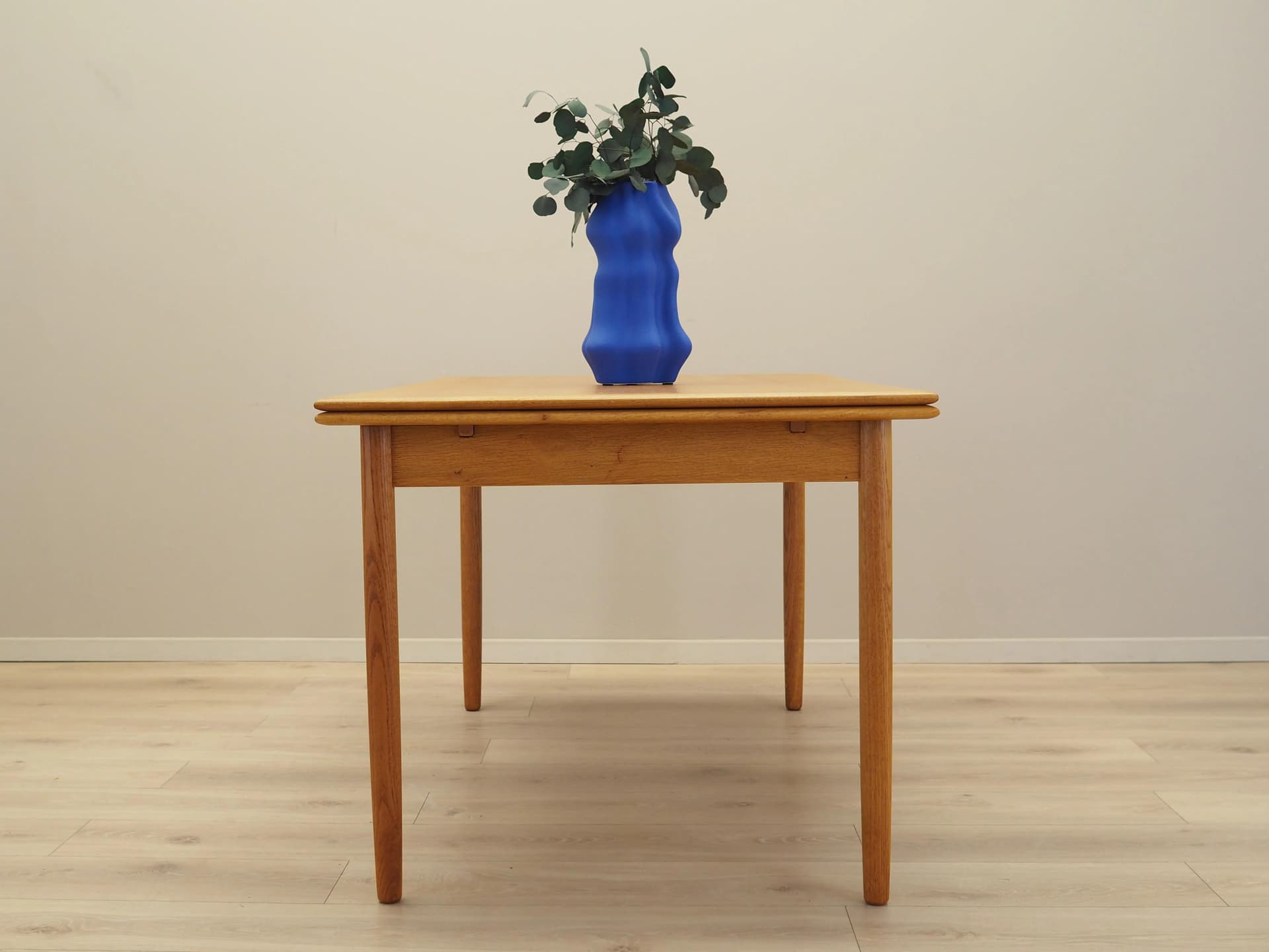 Stół, jesion jasnobrązowy, Dania, lata 70. - 32636