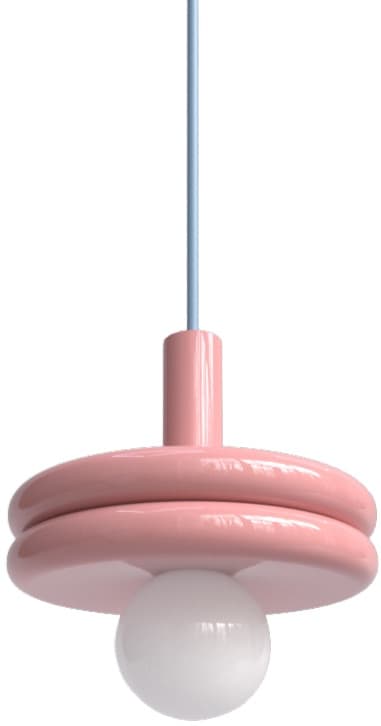 Lampa porcelanowa Venus różowy, Nodi Studio - WYMIARY