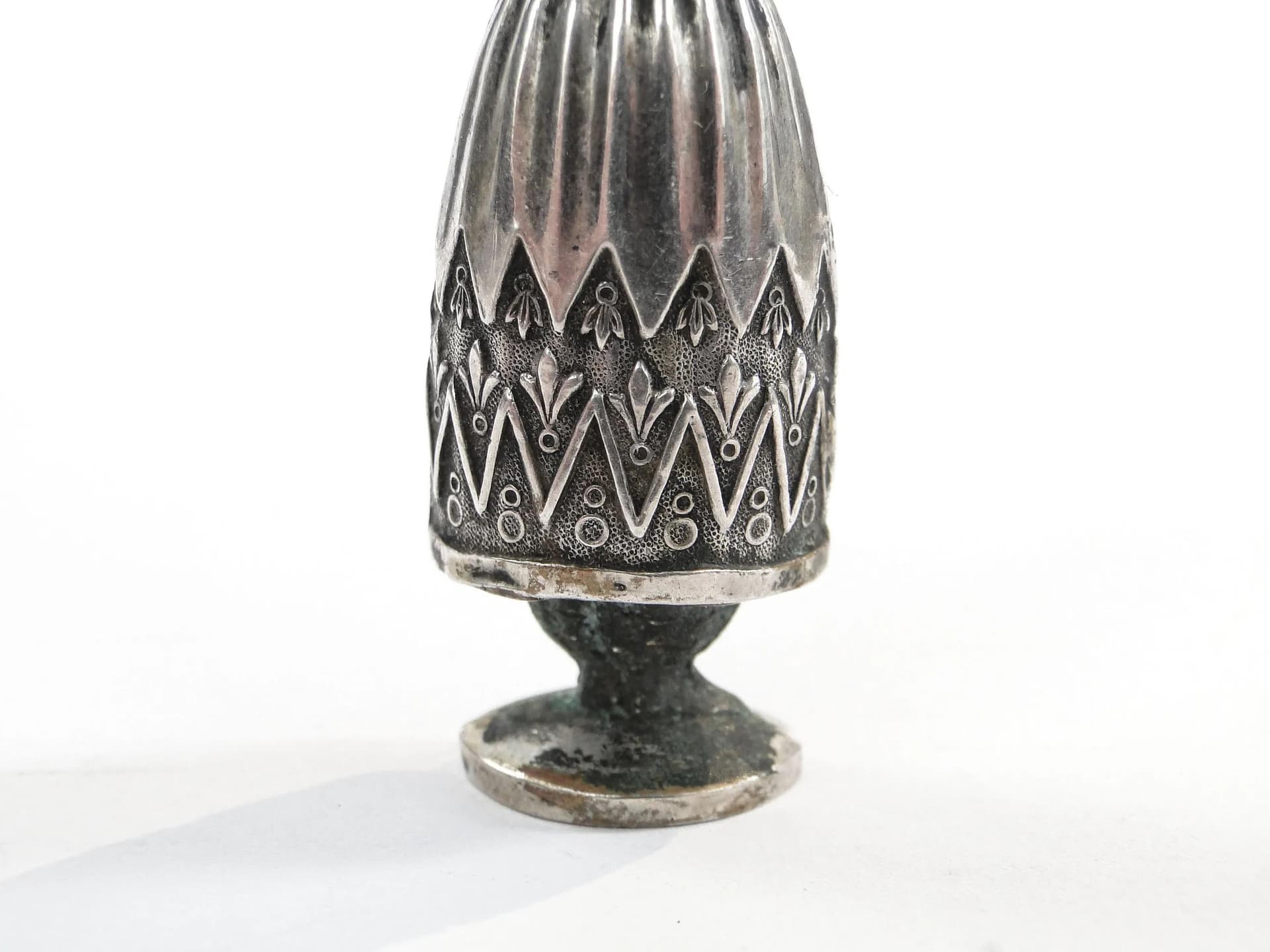 Silver Figural Needle Case, Netherlands, 1830s - 32468