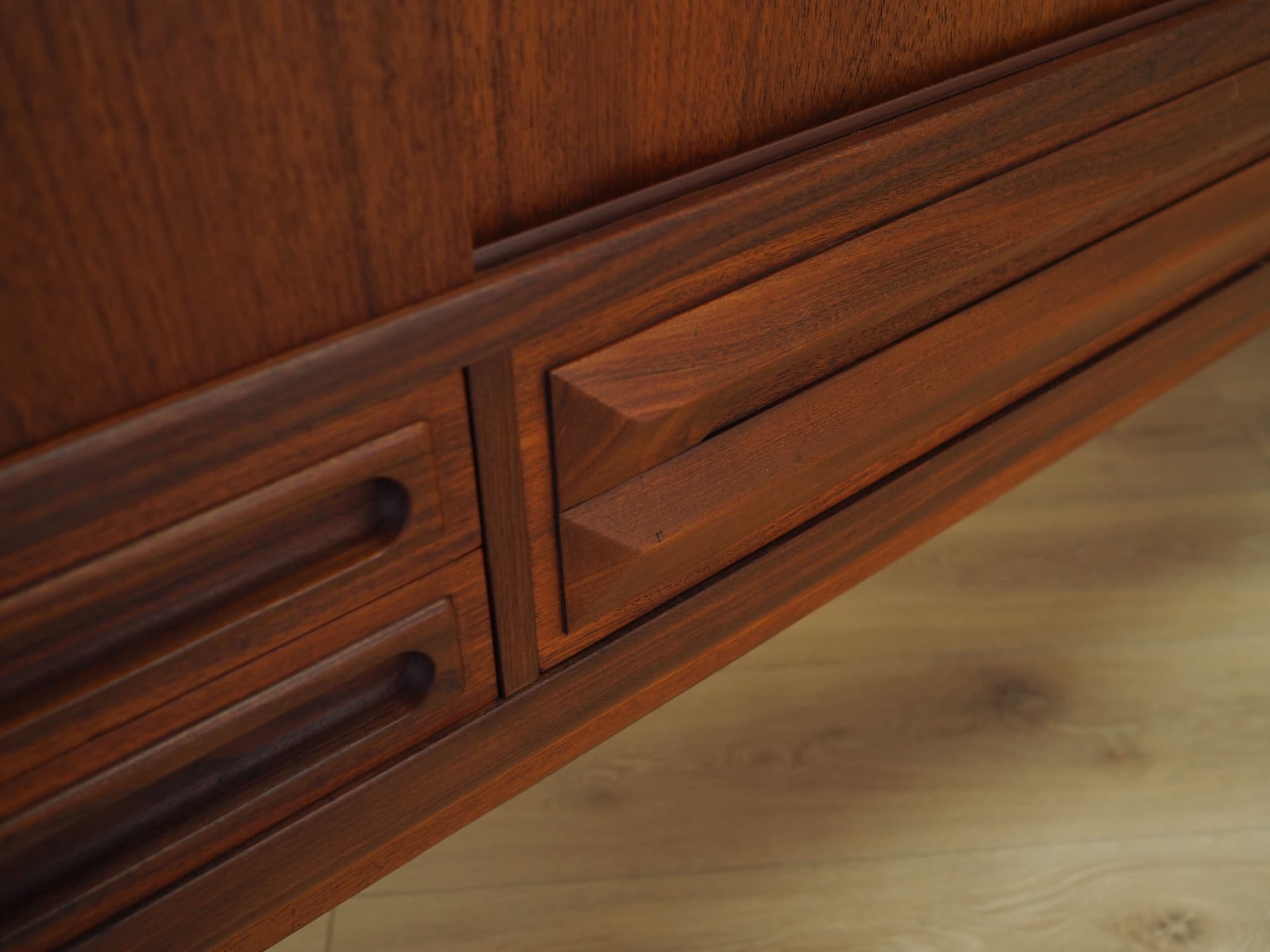 Highboard, teak brązowy, Dania, lata 60. - 64060