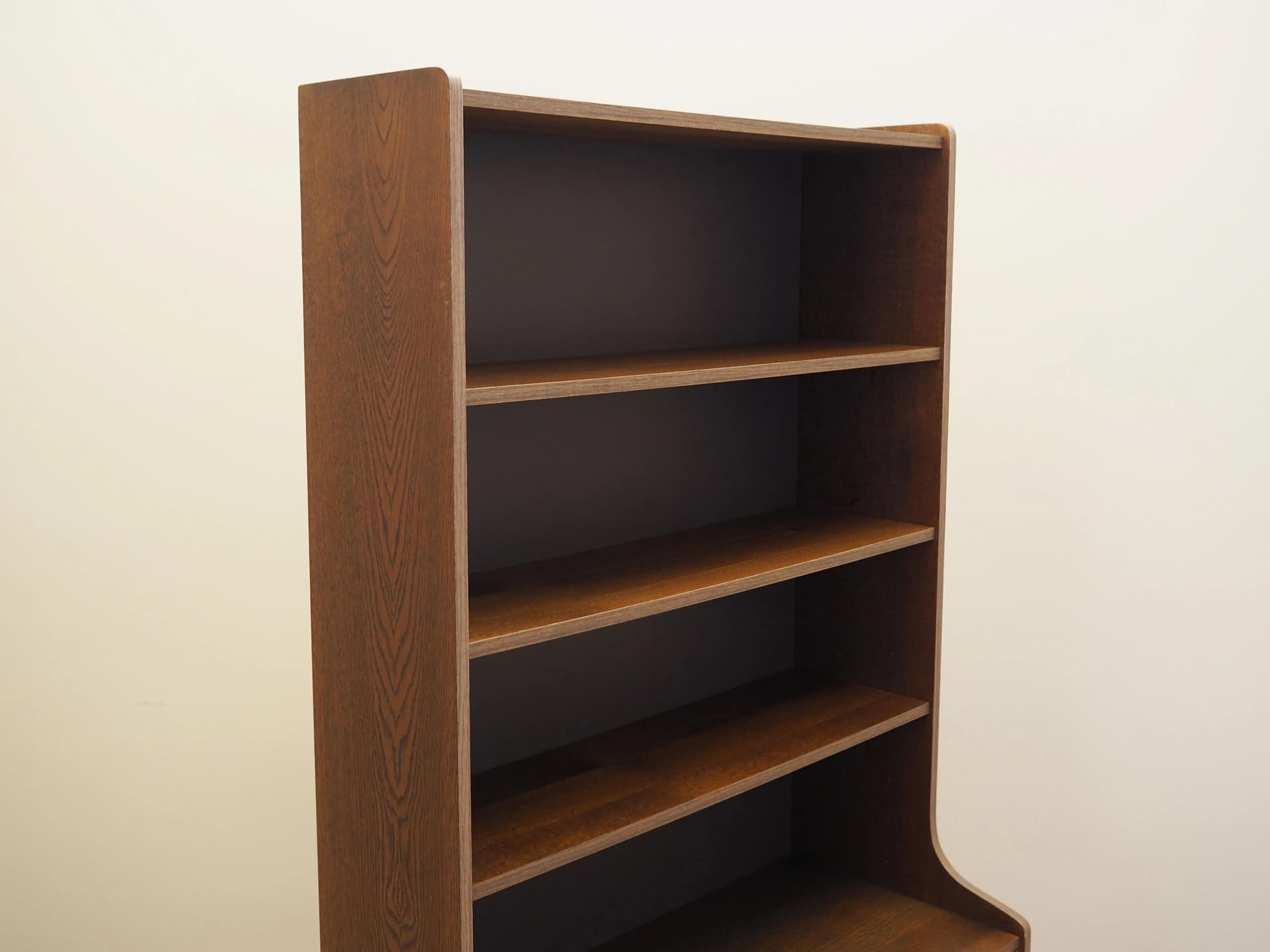 Bookcase, brown oak, Denmark, 1970s - 32887