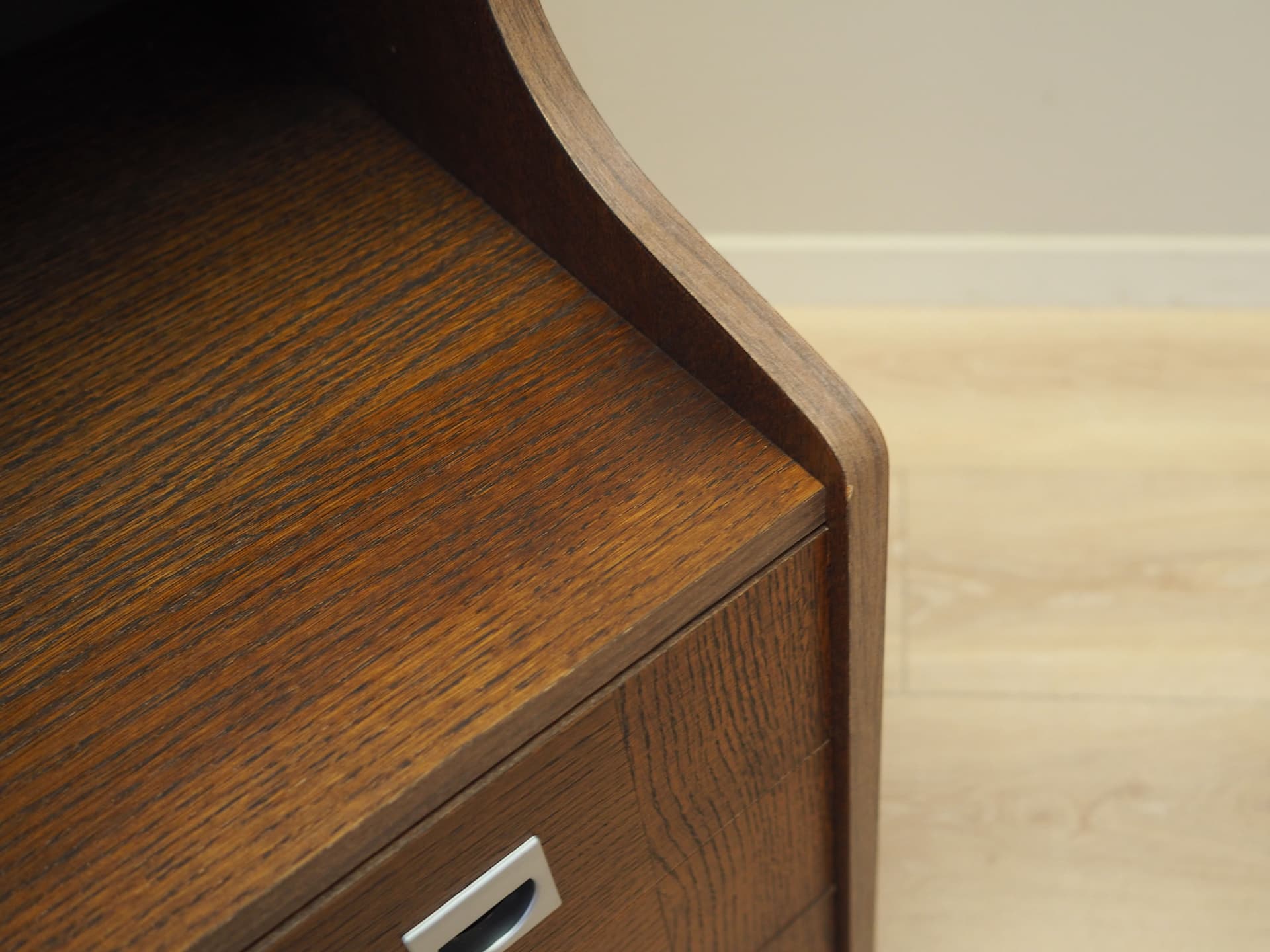 Bookcase, brown oak, Denmark, 1970s - 64028