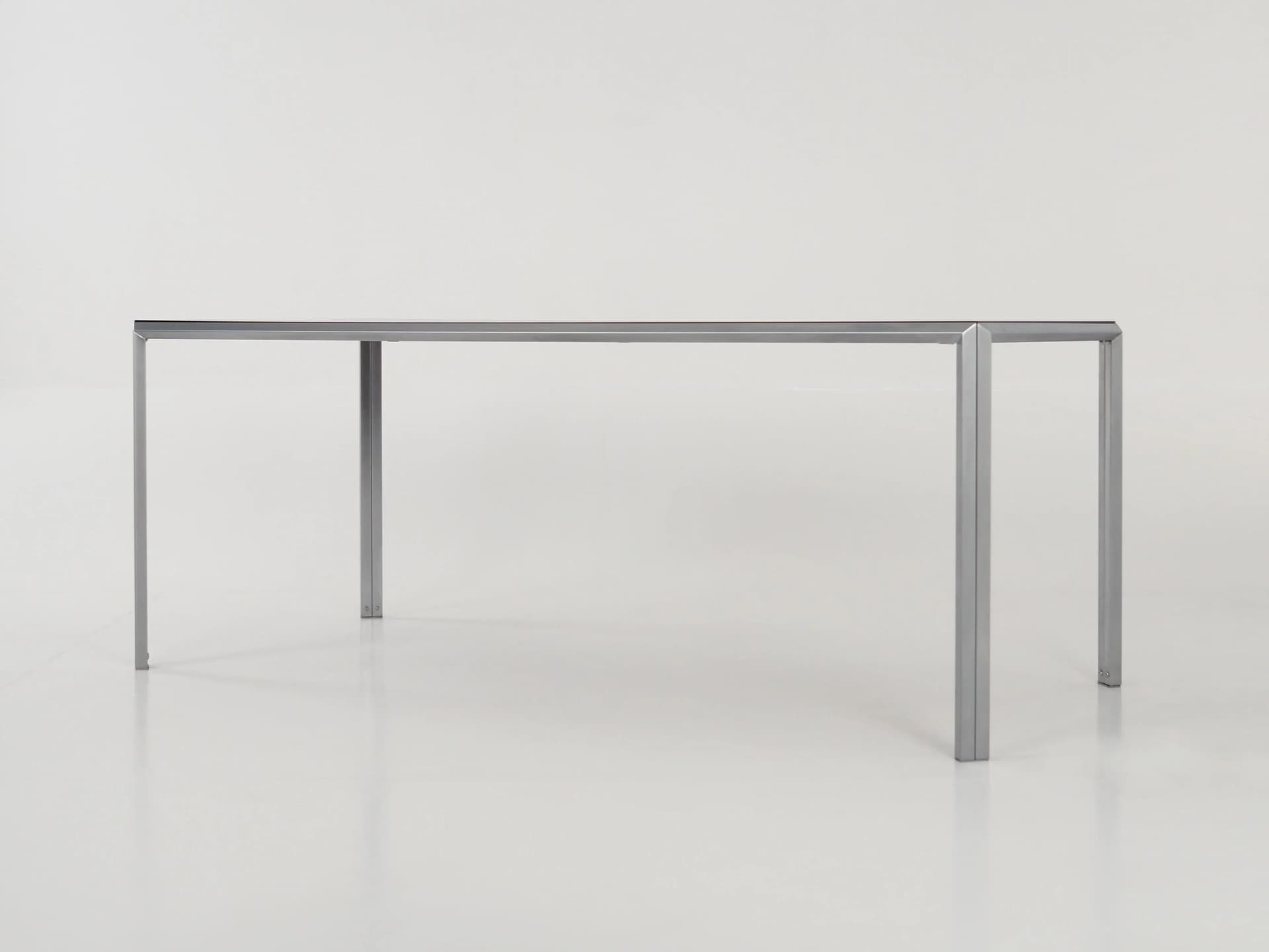 Biurko, aluminium szczotkowane szare, Montana Furniture, Dania, lata 80. - 32847